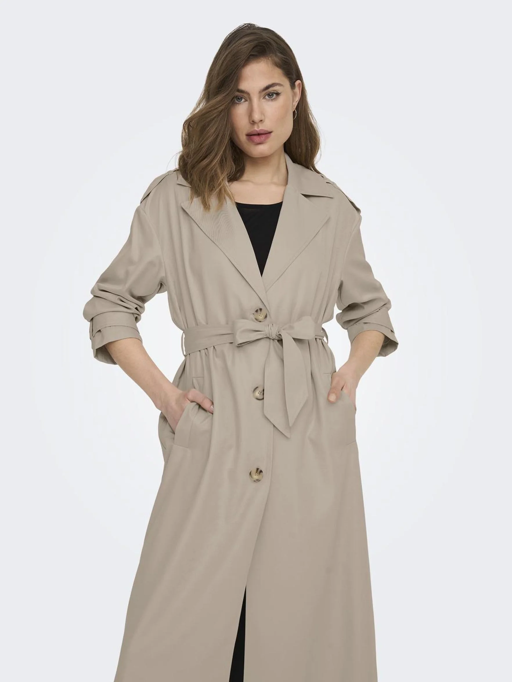 ONLY Kurtka Kobiety Onlline X-long Trenchcoat Cc Otw