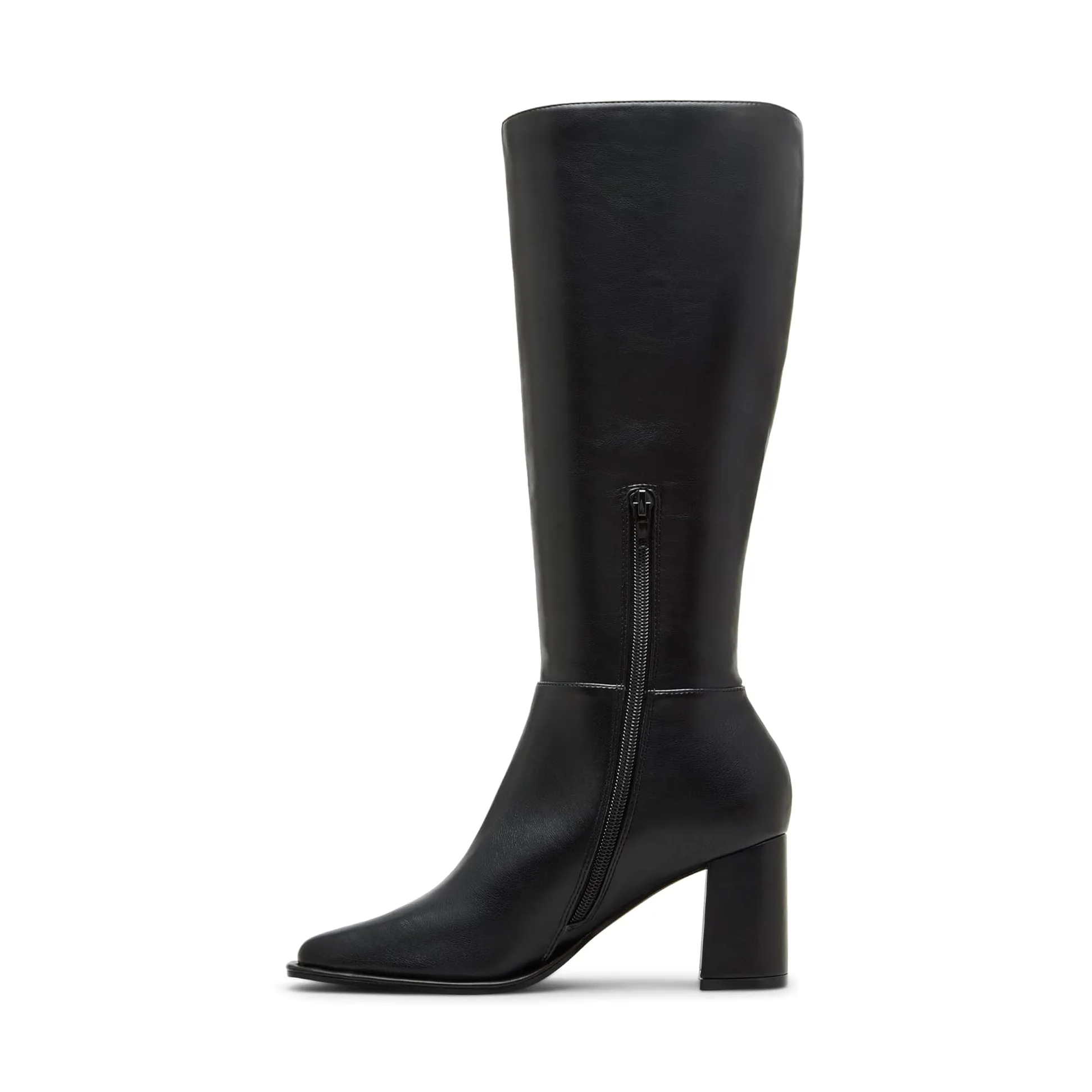 Madden Girl Damskie podkolanówki Magnolia, czarna tkanina, 44 EU, Czarna tkanina, 40.5 EU