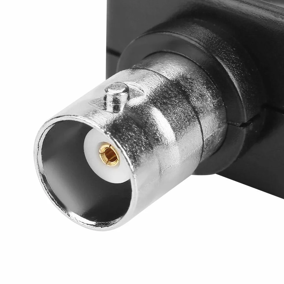 BNC żeńskie złącze P57 50 omów czarne BNC na BNC żeńskie 50KY Q9 adapter akcesoria zacisk żeński adapter