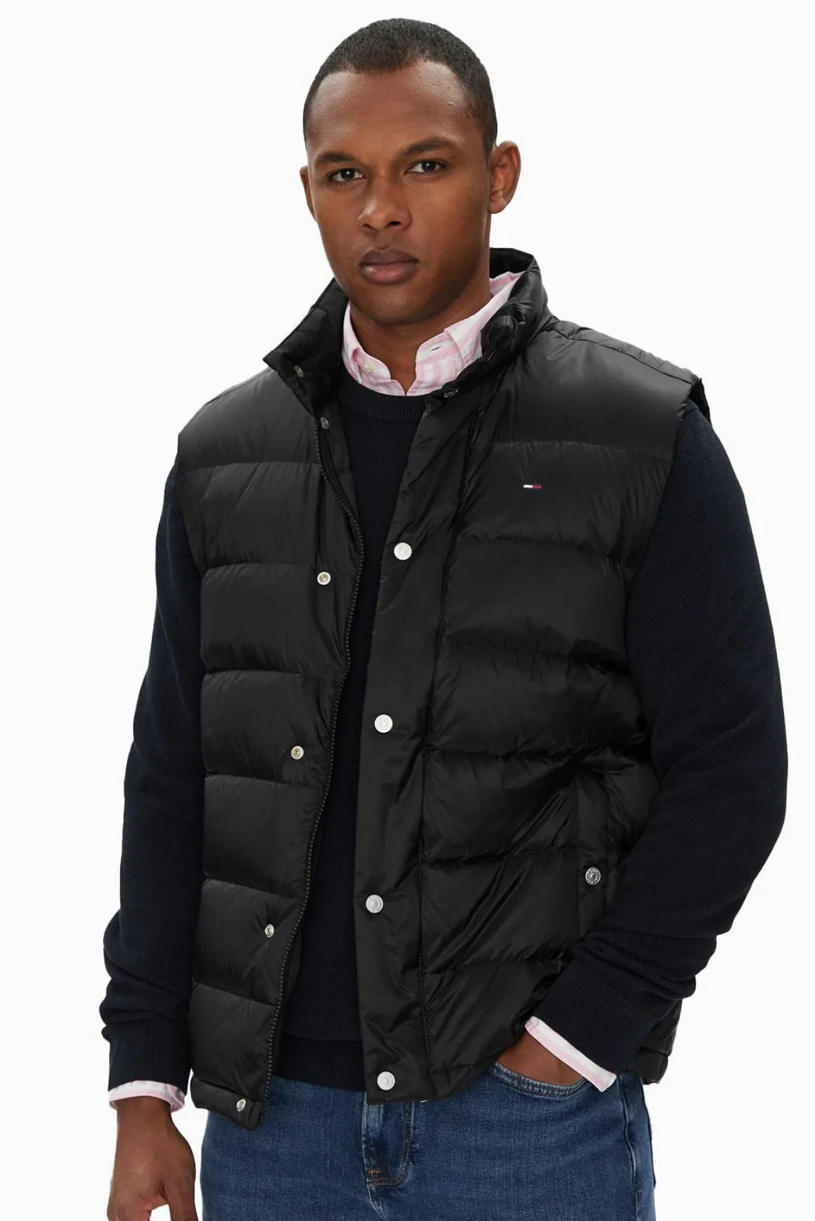 Tommy Jeans Kamizelka męska, czarny (czarny), M