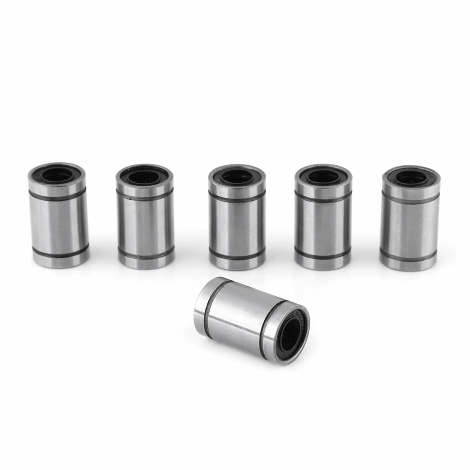 10 Sztuk Lm8uu Podwójne Liniowe Lm8uu Misumi, łożyska Liniowe łożyska 8mm Uszczelniony Cylinder Ruch Liniowy łożysko do 8mm Pręt 3D Drukarki CNC Części