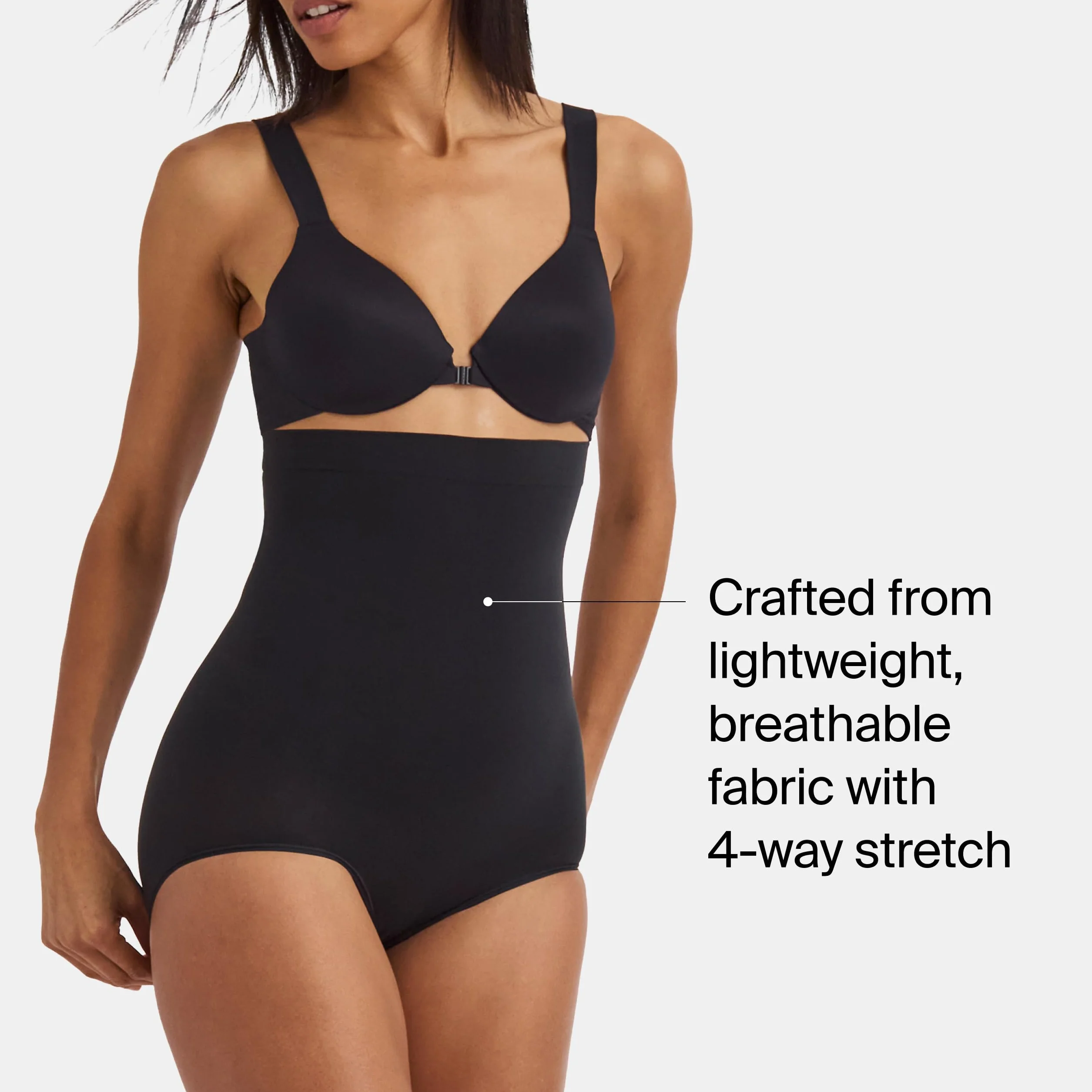 Spanx Bielizna modelująca dla kobiet Kontrola brzucha Majtki z wysokim stanem (regularne i duże rozmiary)