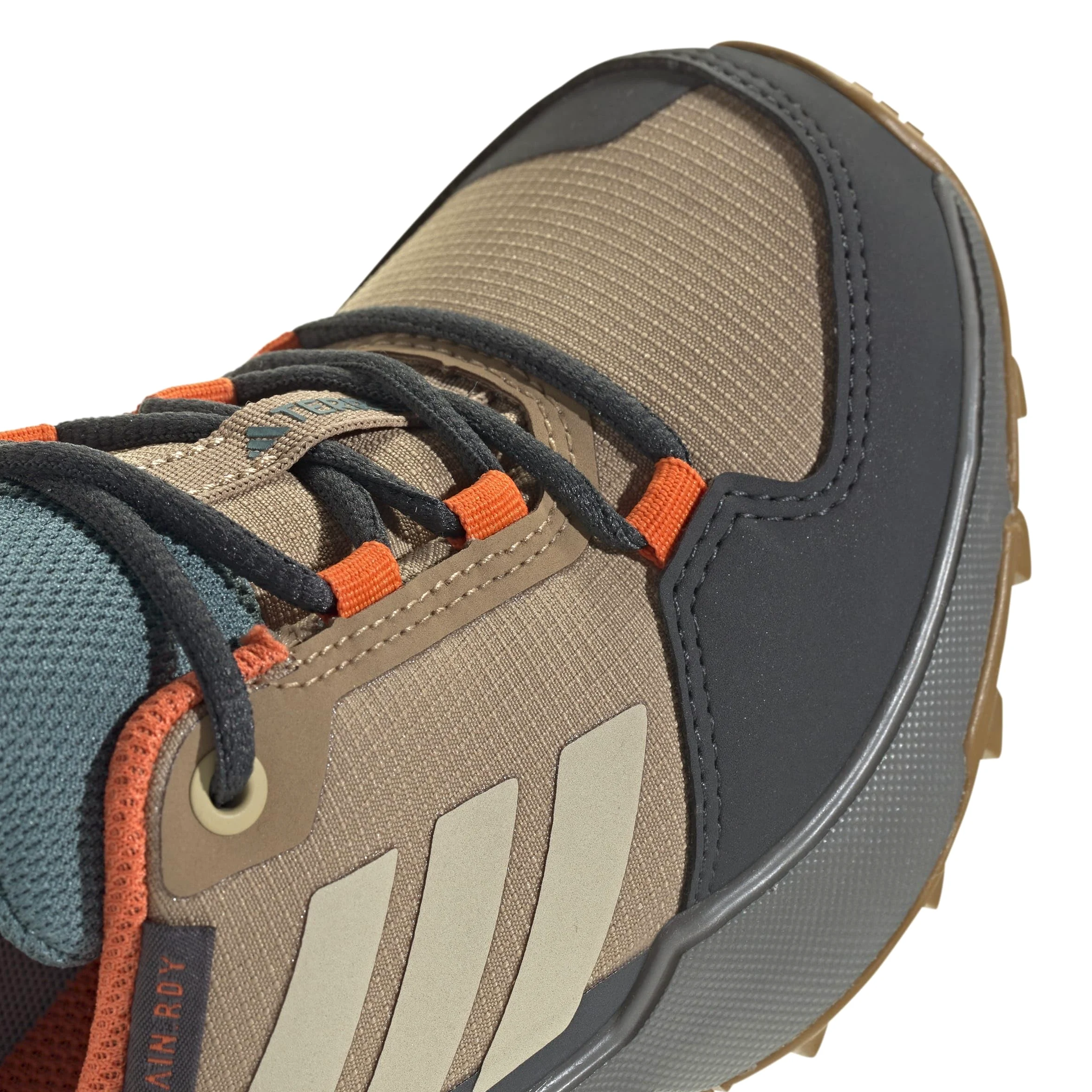 adidas Uniseks - dzieci Terrex Ax4R RAIN.RDY Hiking Shoes Kids, cardboard/savannah/semi impact orange, 39 1/3 EU