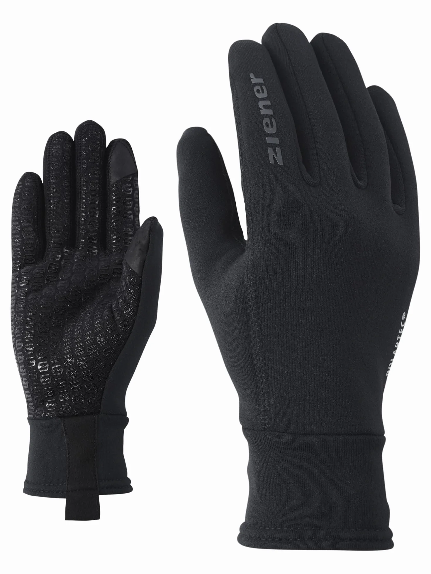 Ziener IDIWOOL TOUCH Glove Multisport rękawice rekreacyjne/funkcyjne/outdoorowe | oddychające, dotykowe, wełna