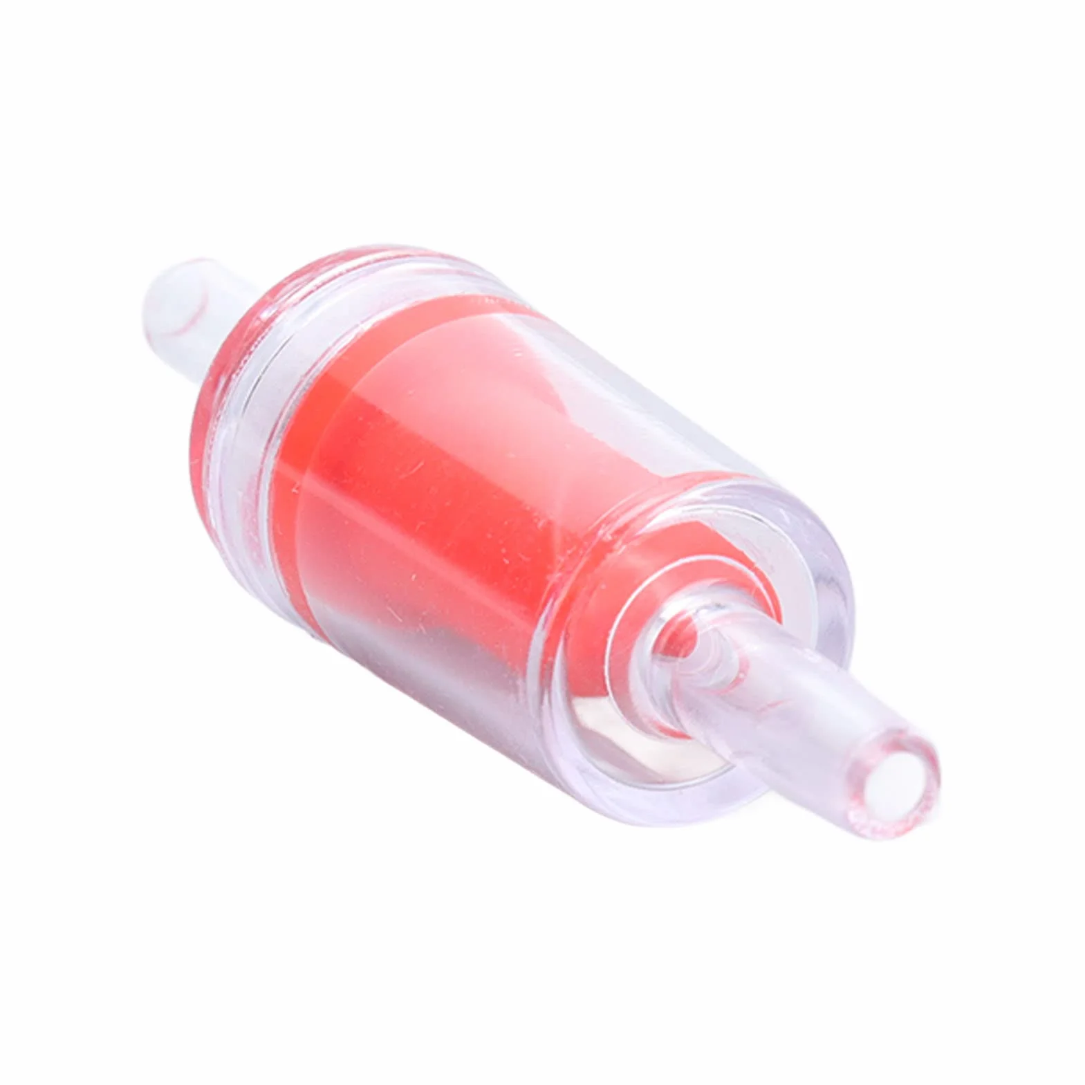 YUYTE 10pcs Zawór Kontrolny Akwarium w jedną stronę Zawór Zatrzymania 4 Mm Pp Pompa Powietrza Kontroli Wody dla Akwarium Zbiornika żywnościowego Medycyny Chemikalia (4mm czerwony)