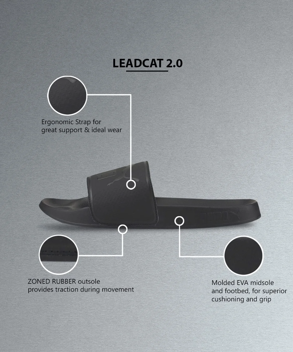 PUMA LEADCAT 2.0 Klapki Uniseks