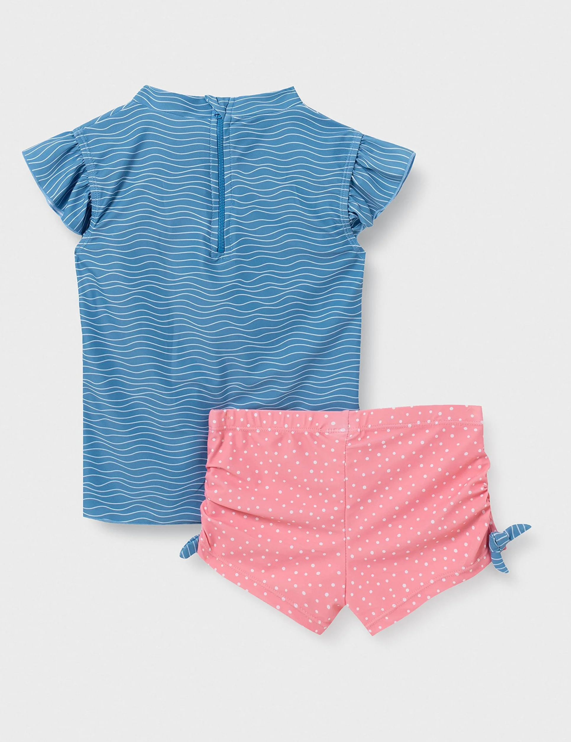 Playshoes Podstawowy zestaw koszul Schwimm dziewczyny niebieski różowy 110-116