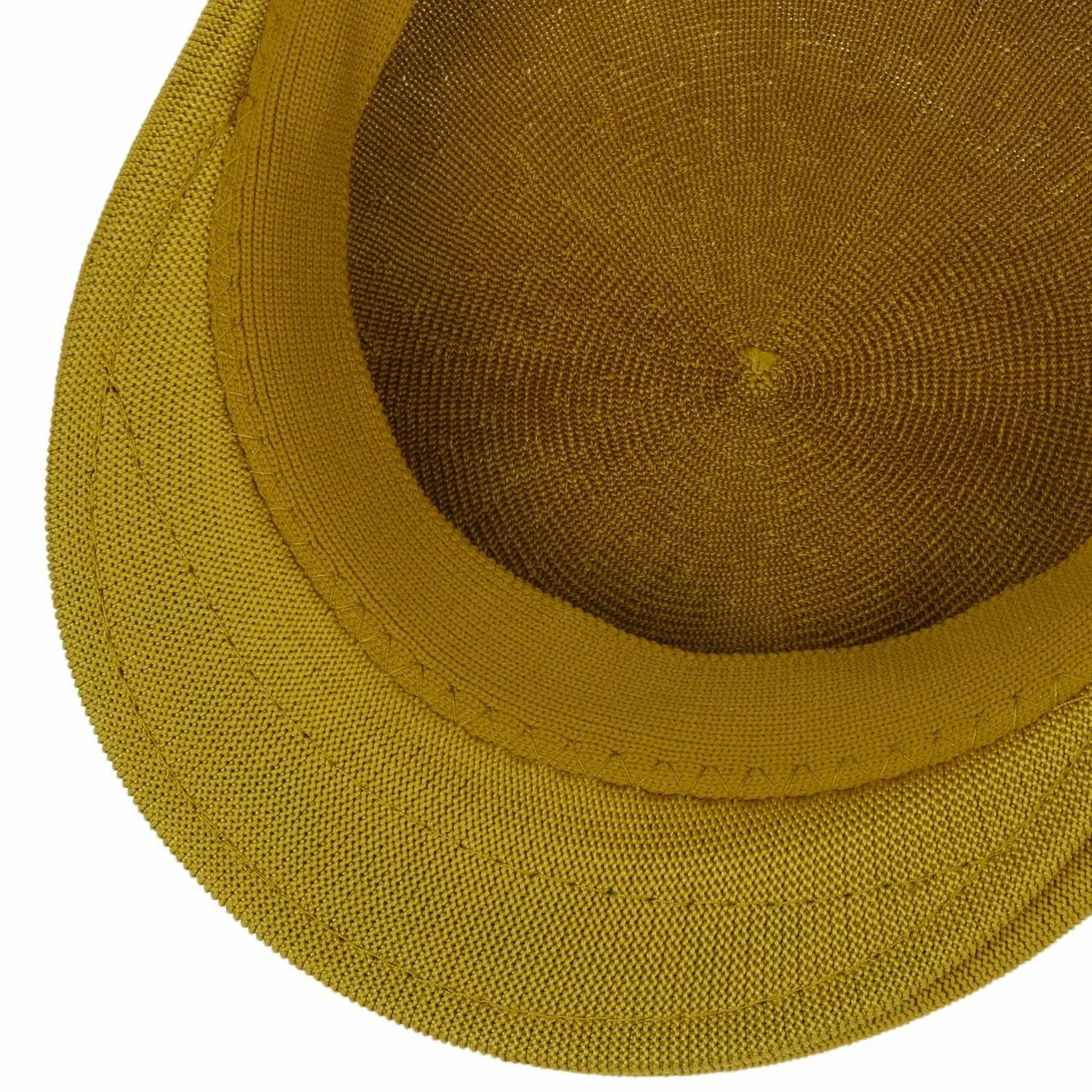 Kangol Tropic 504 płaska czapka damska / męska czapka letnia z daszkiem, całoroczna wiosna jesień zima - S (54-55 cm) żółta