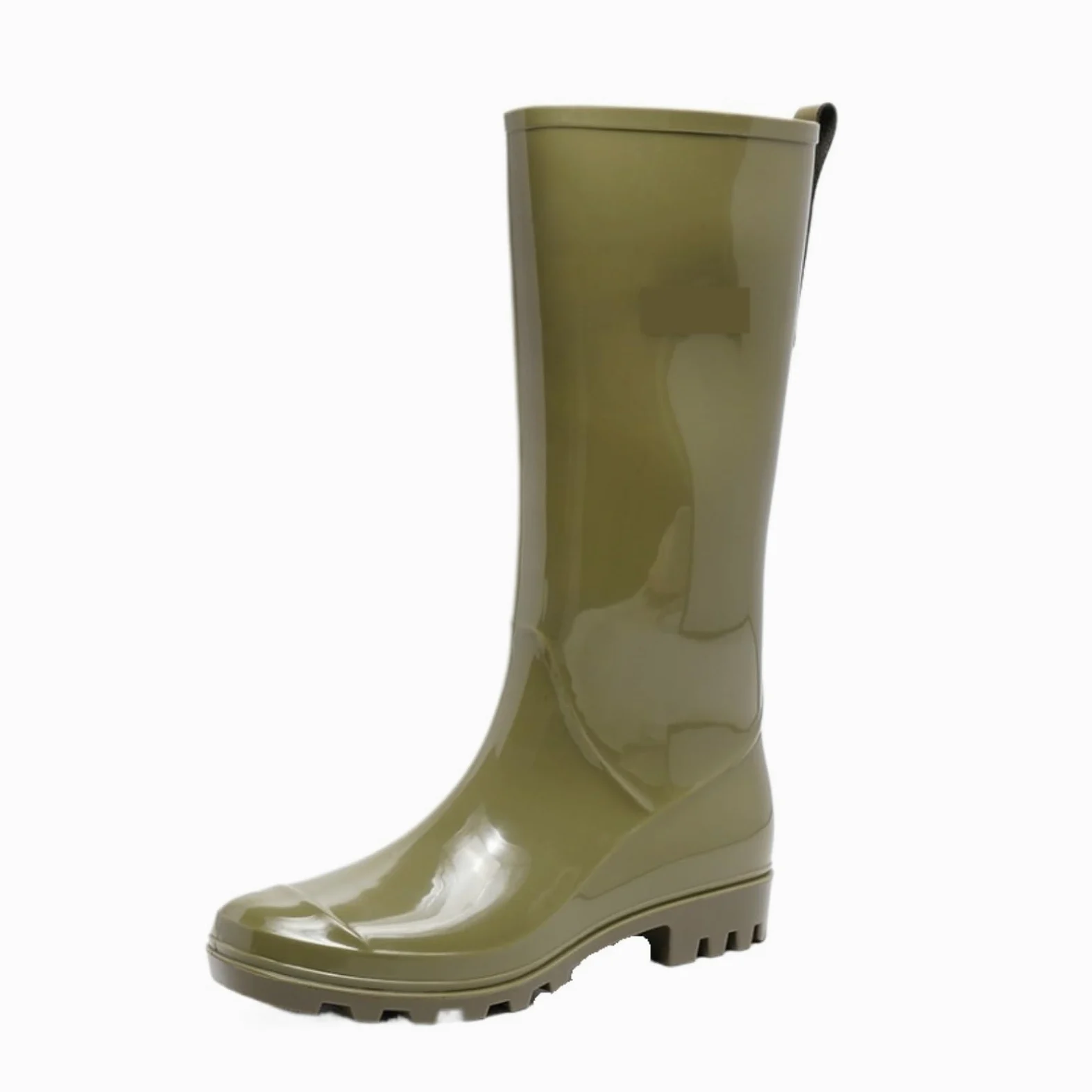 Kalosze Gumowce Lekkie Damskie Wysokie Antypoślizgowe Buty Do Wody, Kuchenne, Pracy Na Zewnątrz, Kalosze Rain Boot