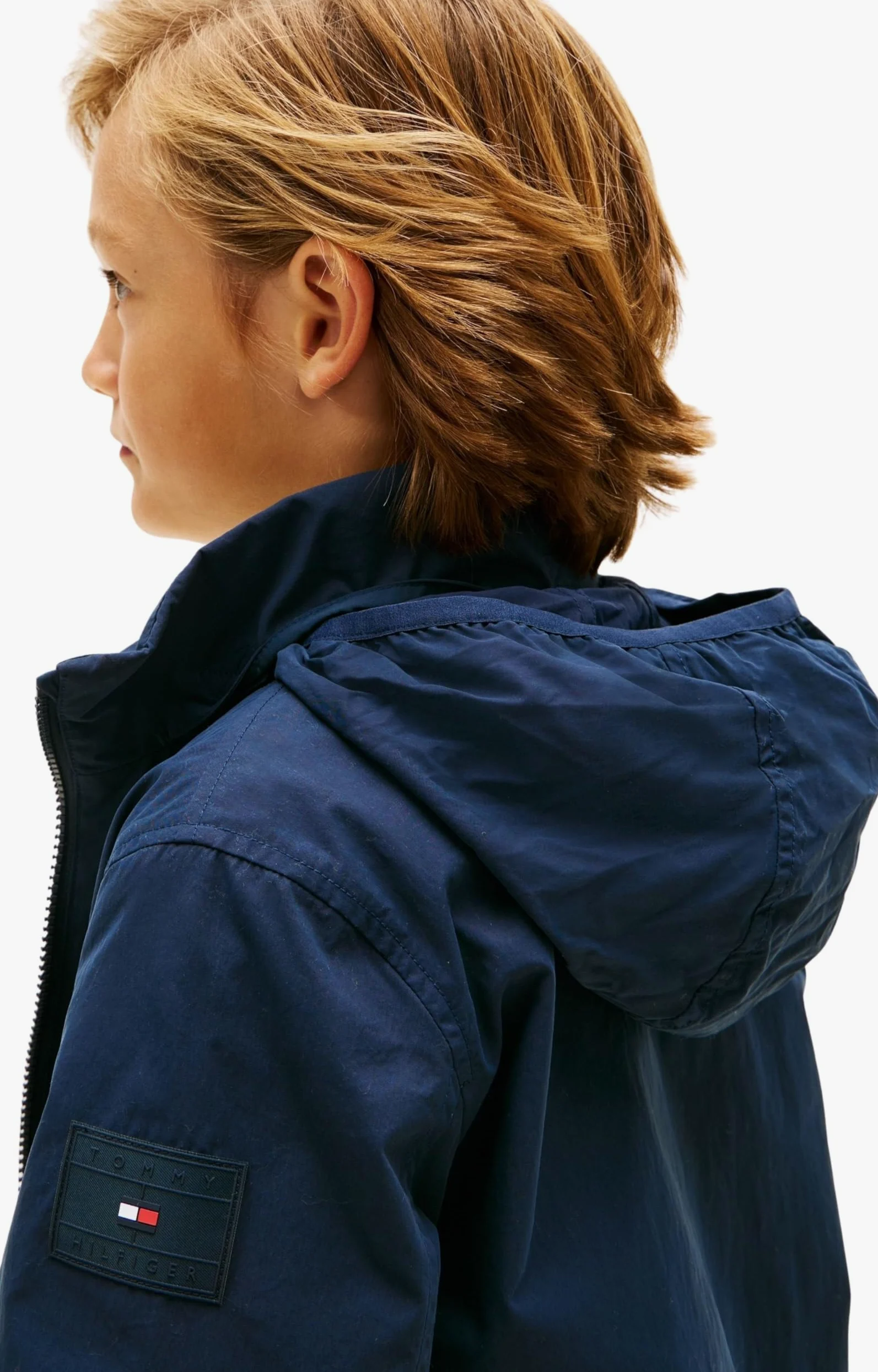 Tommy Hilfiger Kurtka chłopięca Essential KB0KB10396 Kurtki, NIEBIESKA (Dark Night Navy), 3 lata