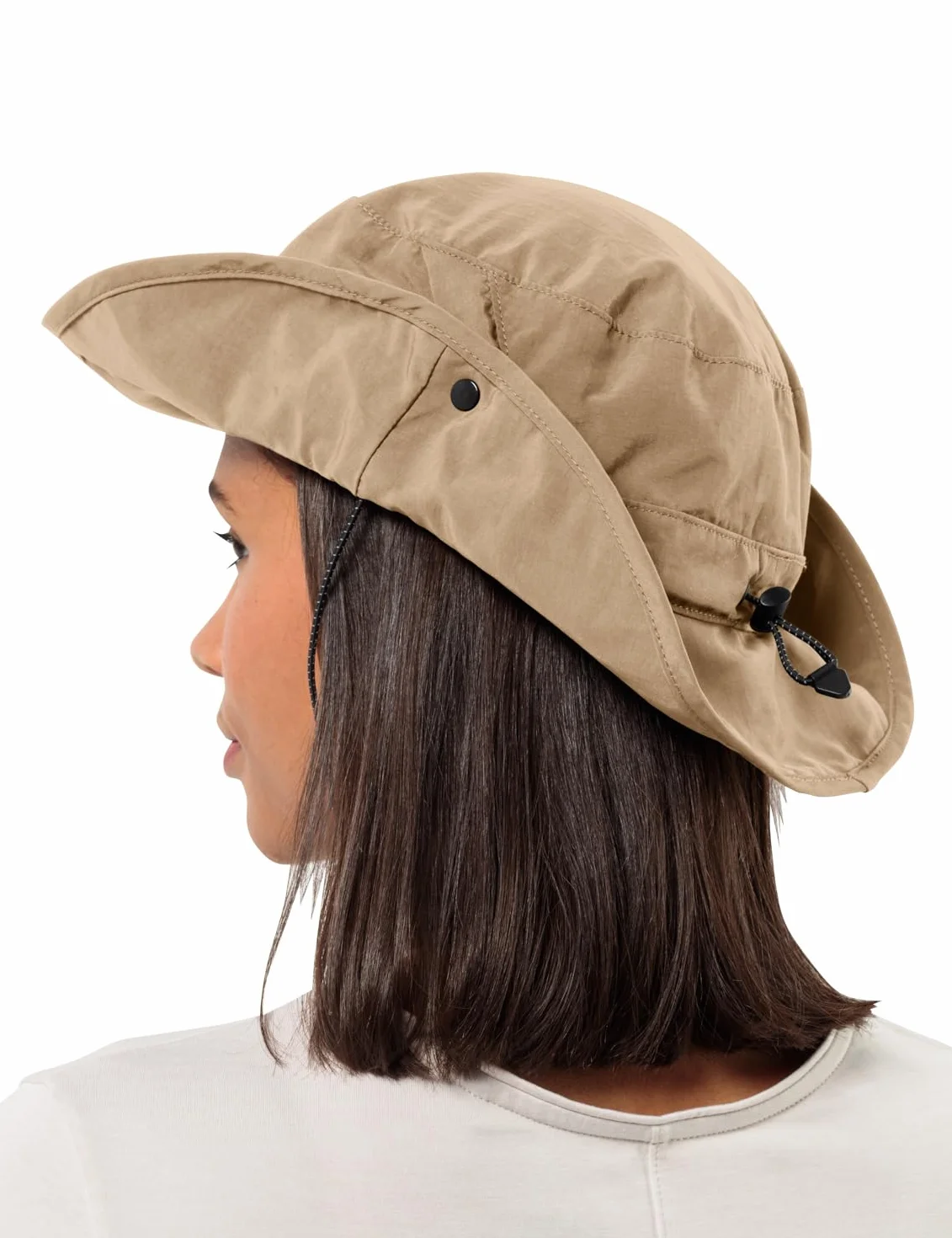 Jack Wolfskin Kapelusz przeciwsłoneczny, uniseks, z siateczki, piaskowa burza, M, Sand Storm, M