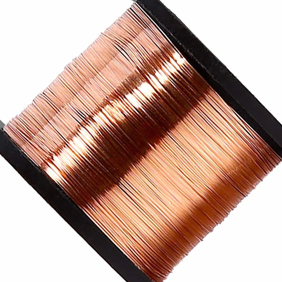 Drut emaliowany miedziany 0,1 mm w 20/10/5 rolek 15 m do mocowania spawalniczego uzwojenia magnetycznego, 1