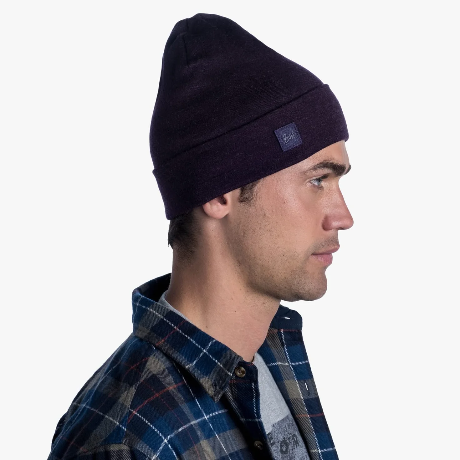 Buff Dla Dorosłych Merino Thermal Czapka Wełniana, Granatowy, 30