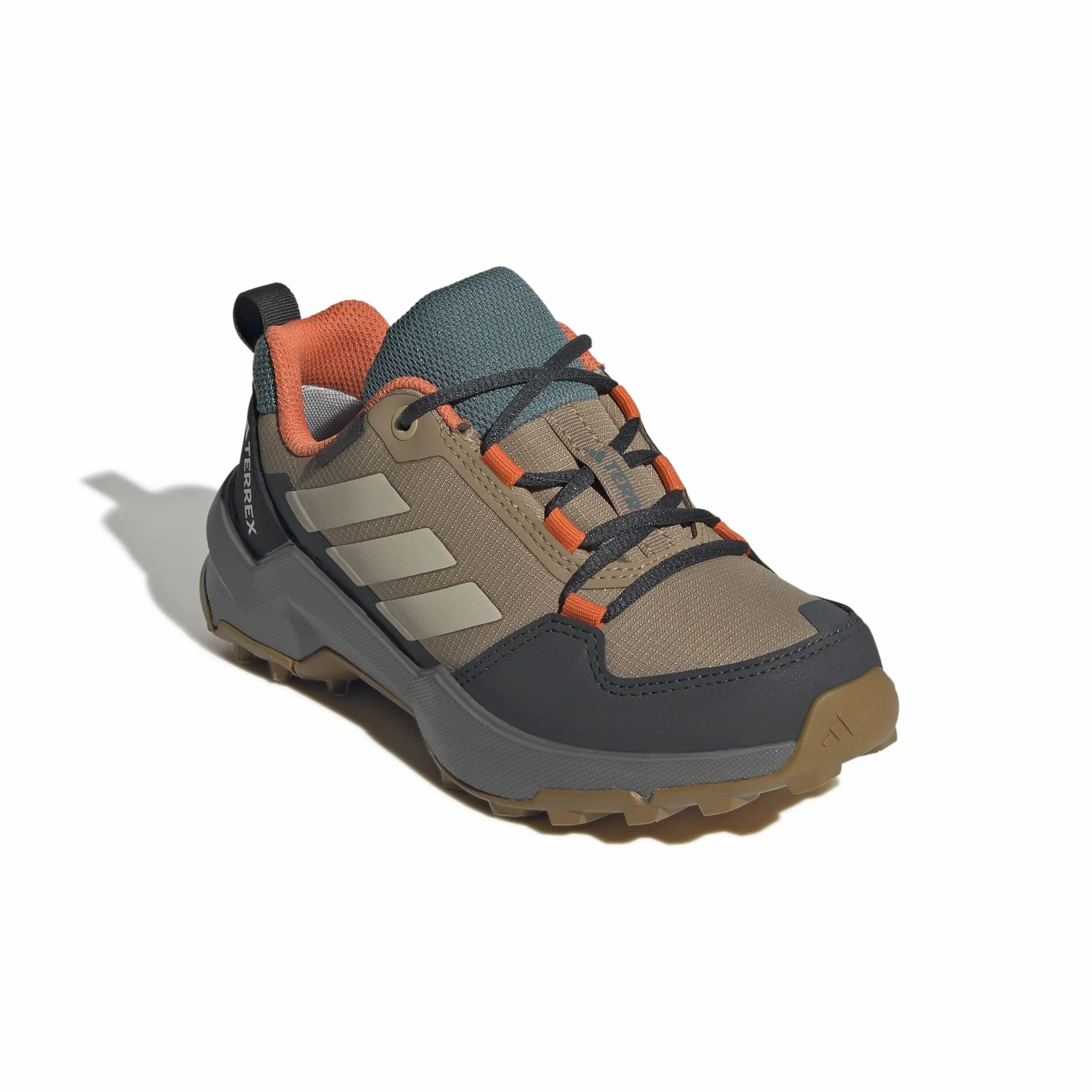 adidas Uniseks - dzieci Terrex Ax4R RAIN.RDY Hiking Shoes Kids, cardboard/savannah/semi impact orange, 39 1/3 EU