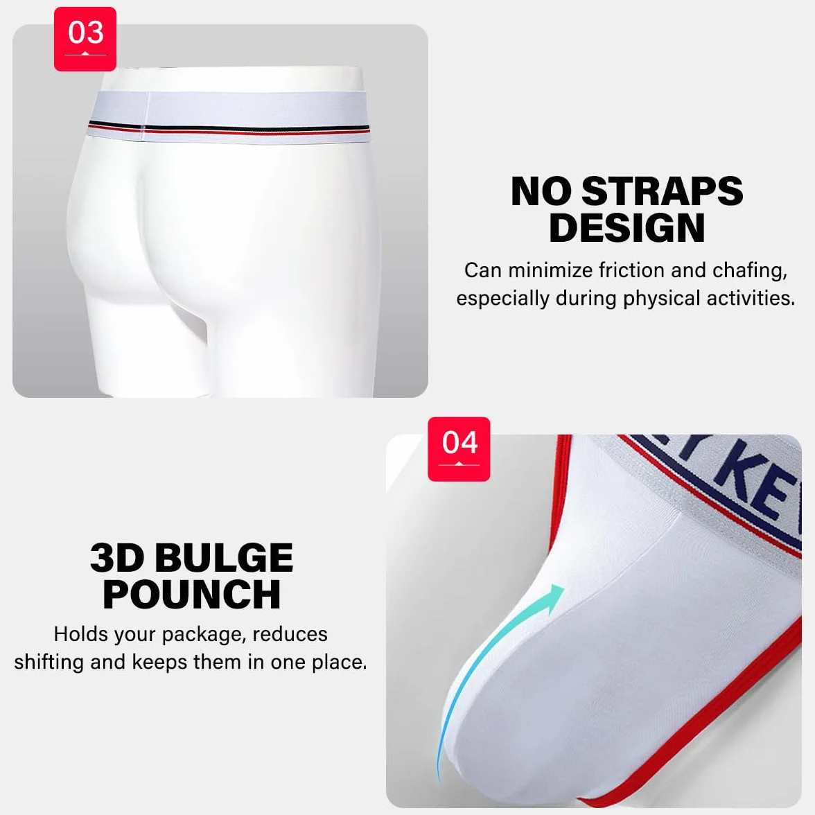 Casey Kevin Jockstrap Męskie stringi stringi seksowne stringi z wiszącą bielizną oddychająca sportowa Jock