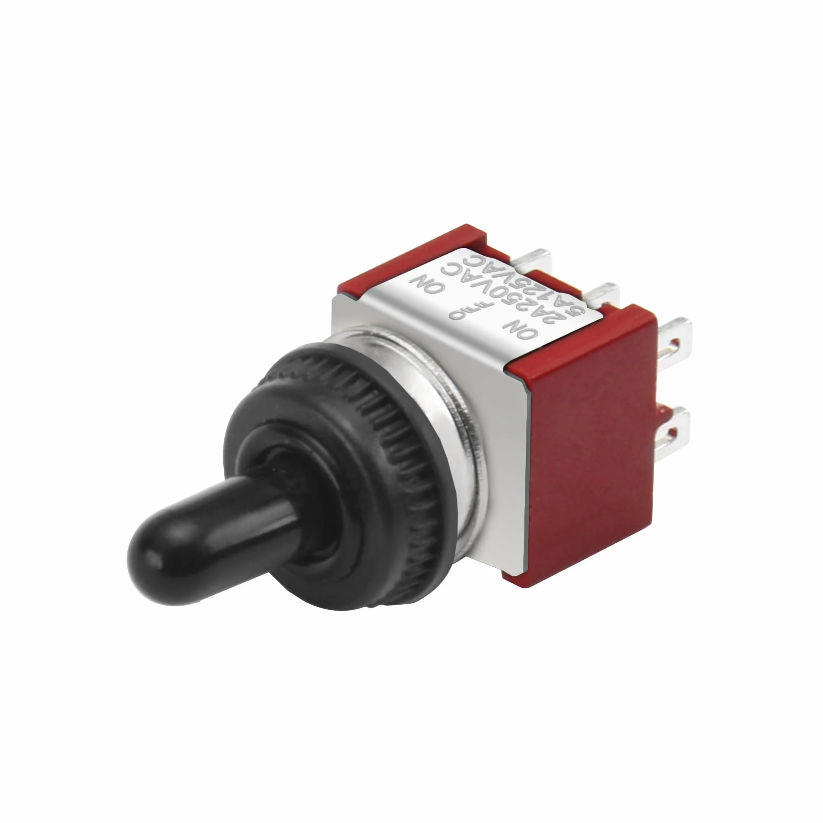 Heschen 5 mini chwilowych przełączników kołyskowych MTS-223 ON-OFF-ON DPDT, 6-pinowy, 2 A 250 V, 6 A 125 V