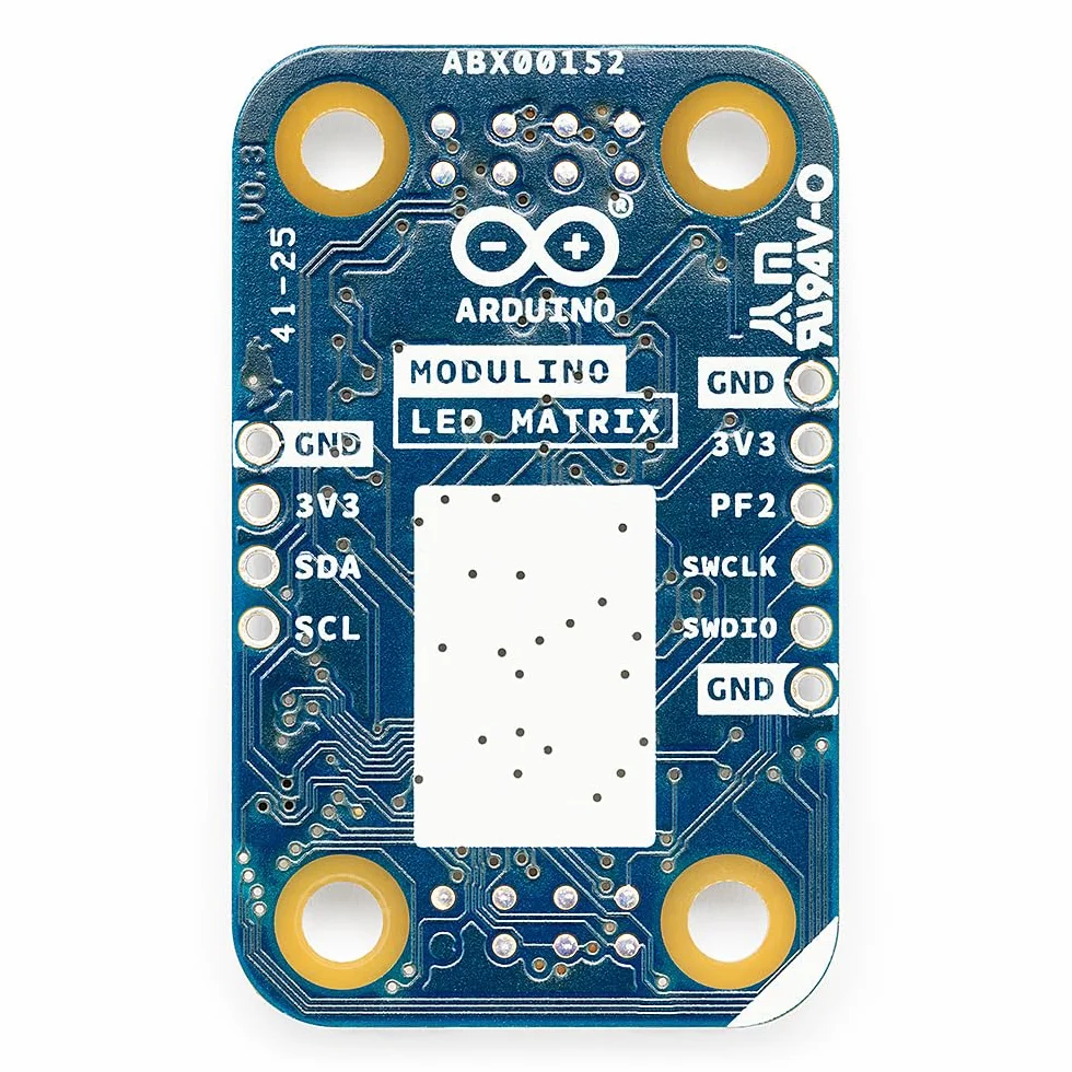 Arduino Moduł matrycy LED [ABX00152] Smart Display Plug‑and‑Play z obsługą Qwiic, Arduino i MicroPython