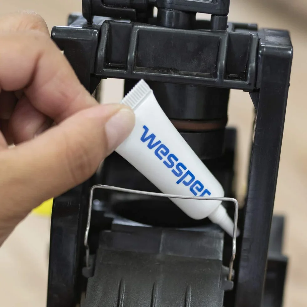 Wessper Plemont Silikonowy Smar z 5 Szczotkami do Czyszczenia, do Automatycznych Ekspresów do Kawy, Uszczelek, Placówek Sanitarnych i Akcesoriów Spożywczych