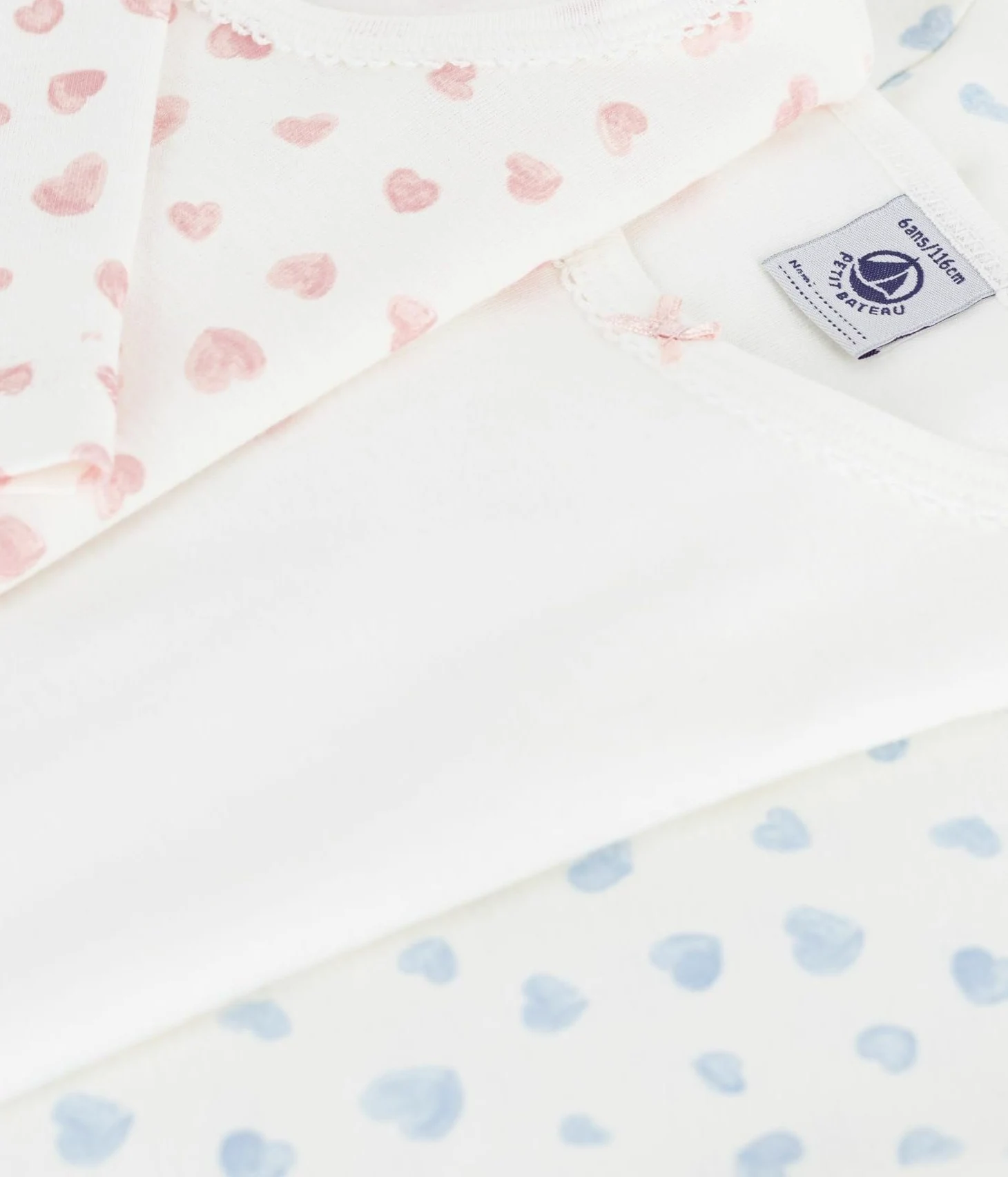 Petit Bateau Bielizna DZIEŃ Dziewczynki 3 Ts Ml Co