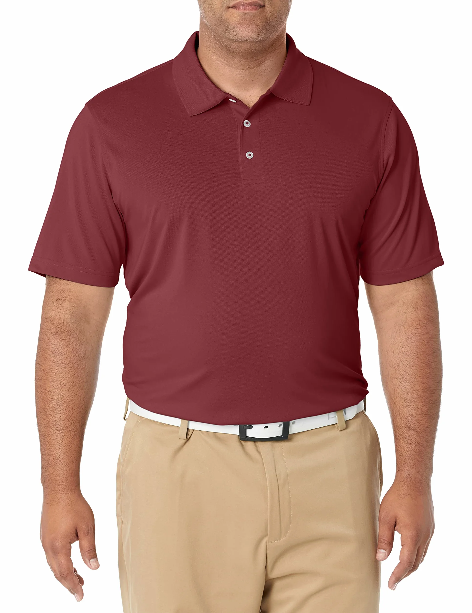 Amazon Essentials Men's Szybkoschnąca koszulka polo do golfa regular fit