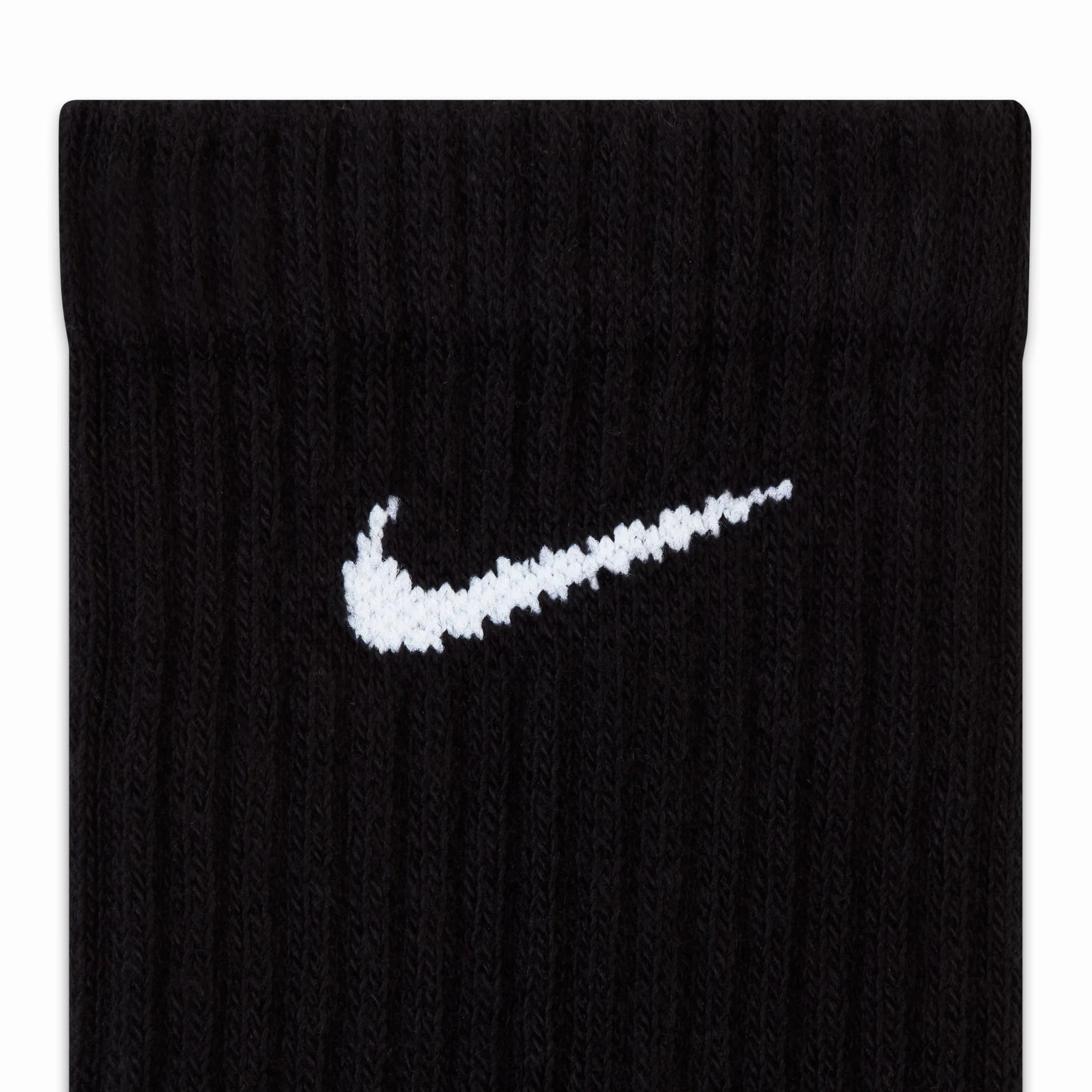 Nike Uniseks Skarpety Everyday Cush Crew Skarpety, Czarny/Biały, M