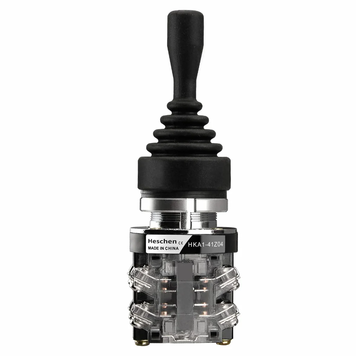 Heschen Monolever przełącznik joysticka, HKA1-41Z04, 4-pozycyjny, typ chwilowy, 4NO, AC380V 15A