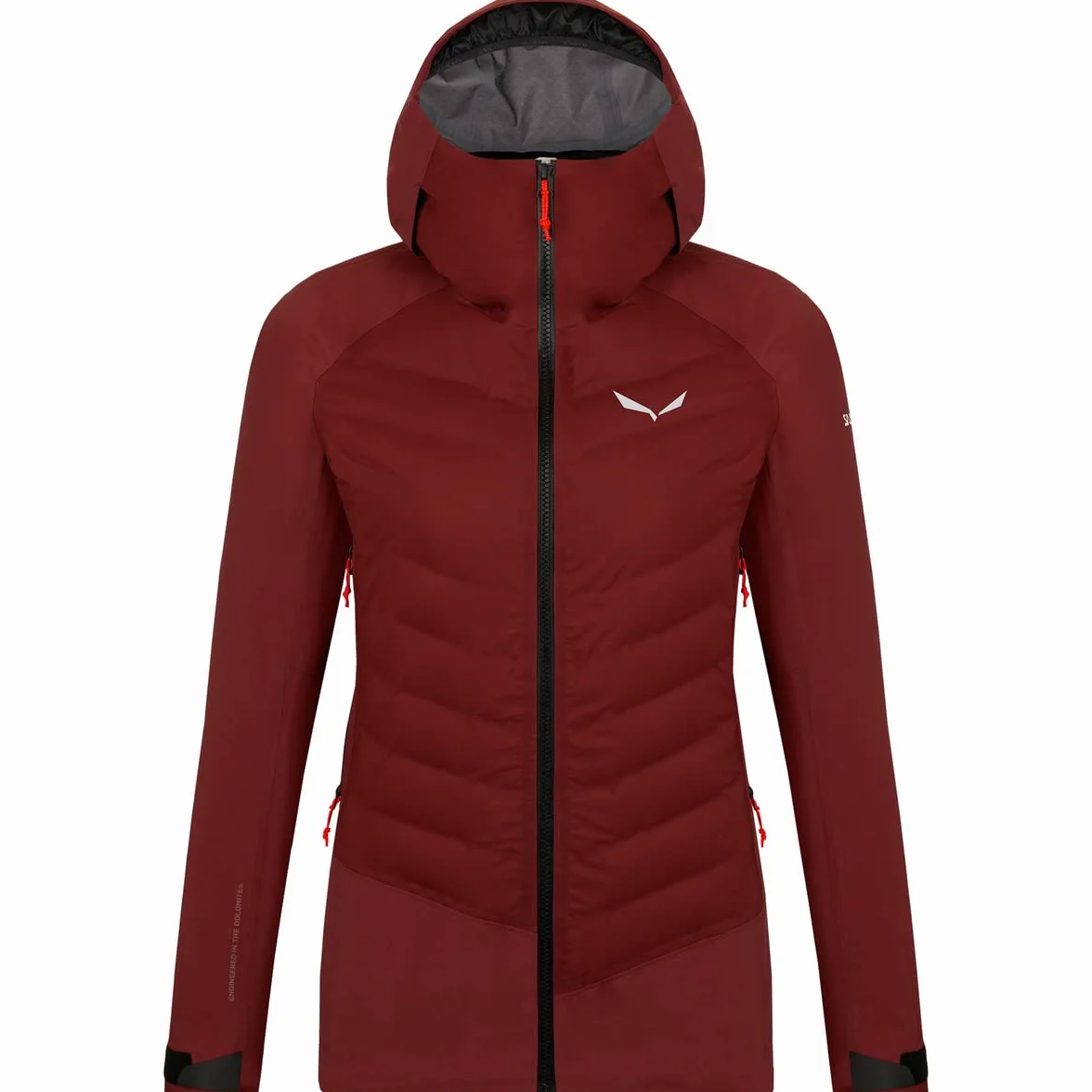 Salewa Sella Ptx 3L/Rds Dwn W Hyb Jkt, Syrah, XS