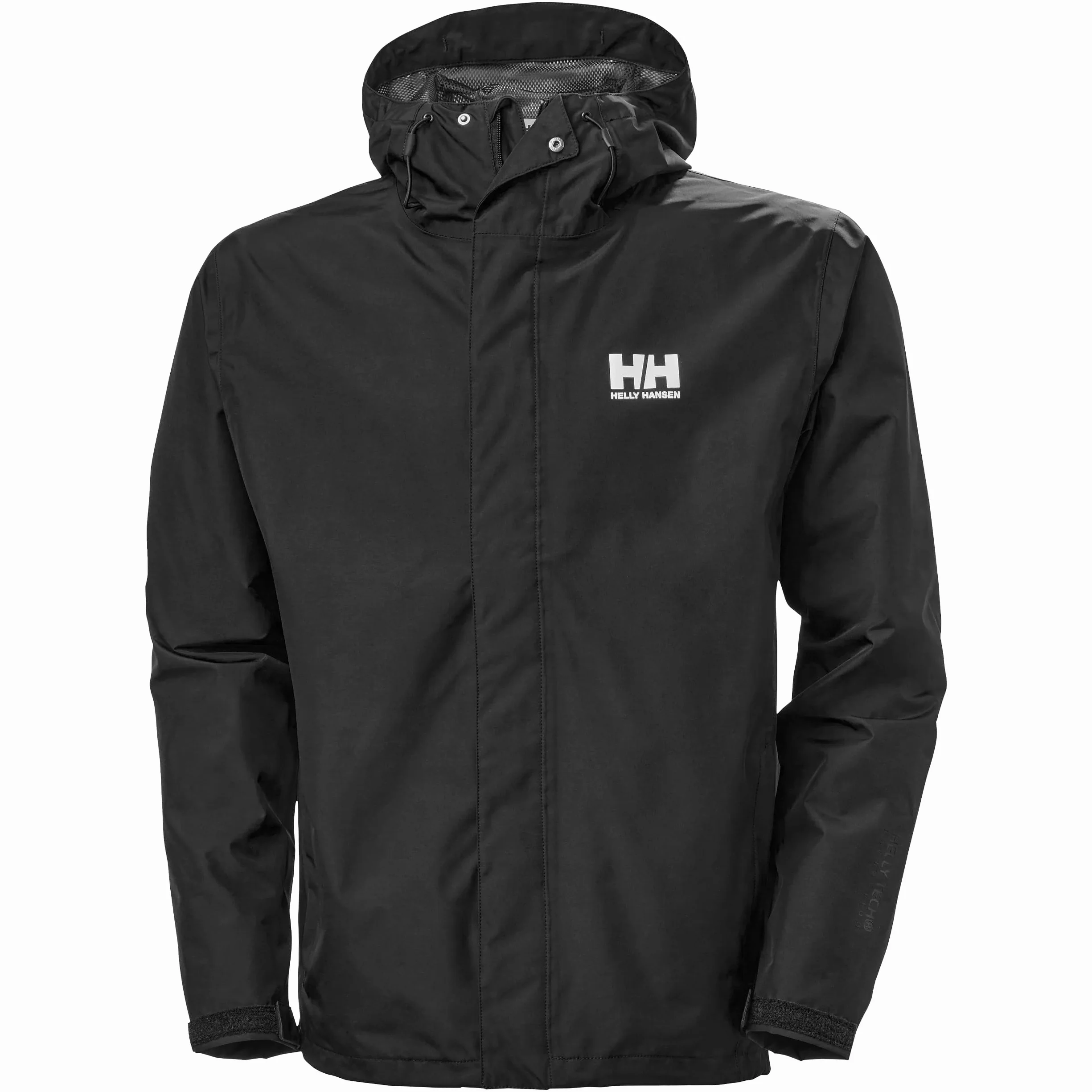 Helly-Hansen Mężczyźni Seven J Jacket Kurtka Przeciwdeszczowa, Czarny, XL