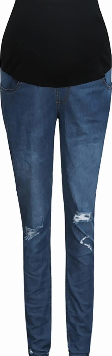 Dżinsy ciążowe skinny dla kobiet w ciąży, długie spodnie ciążowe, dżinsy, dżinsy, spodnie ciążowe, spodnie dżinsowe, legginsy ciążowe