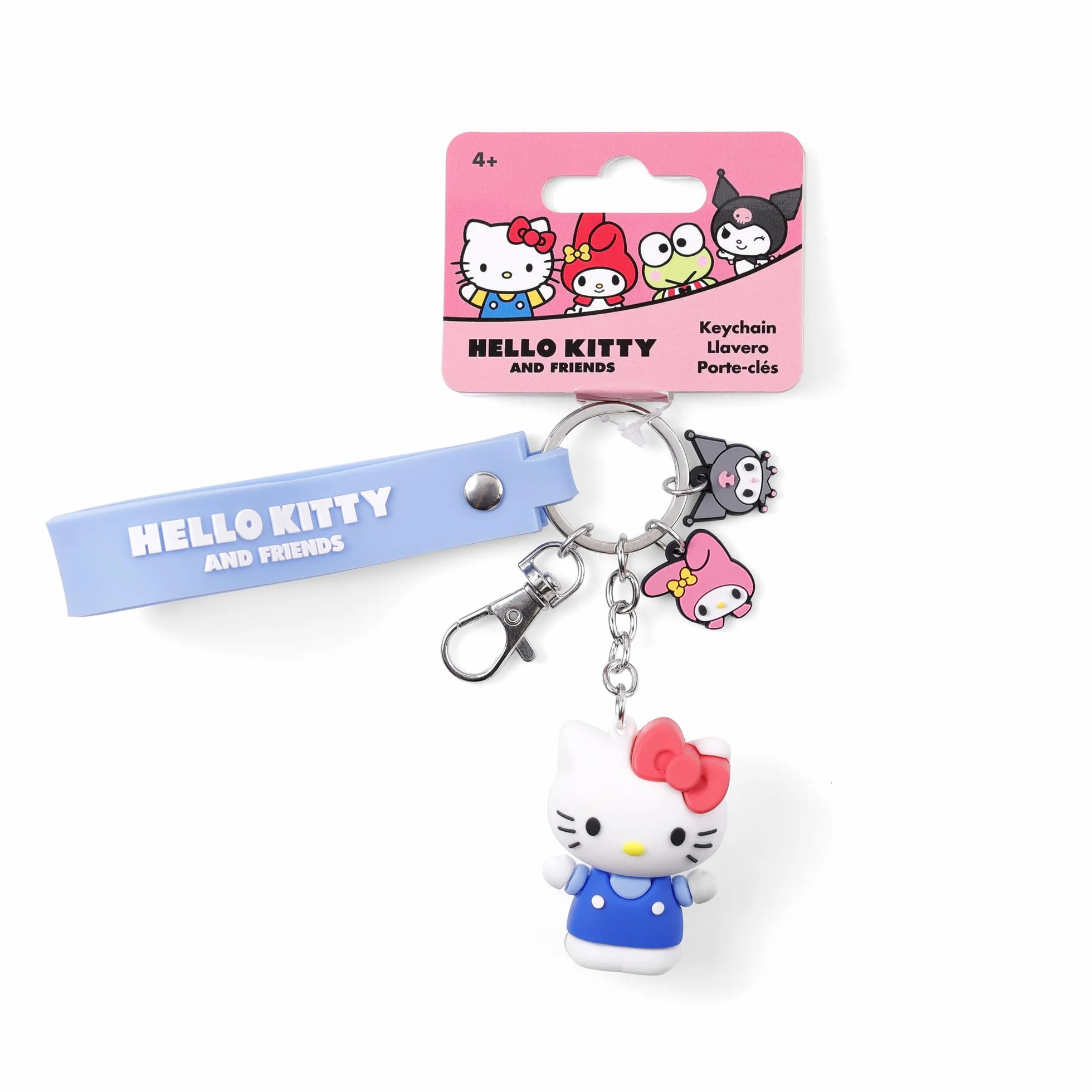 Hello Kitty Girls 3D gumowa smycz brelok do kluczy torba piórnik zawieszka