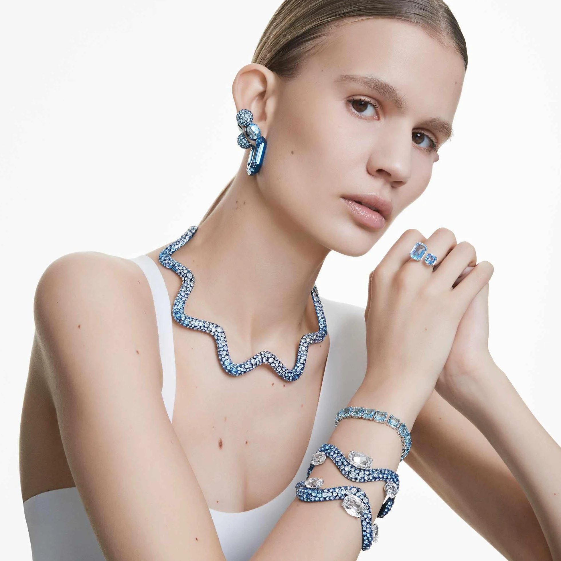 Swarovski Millenia Kolekcja pierścionek otwarty