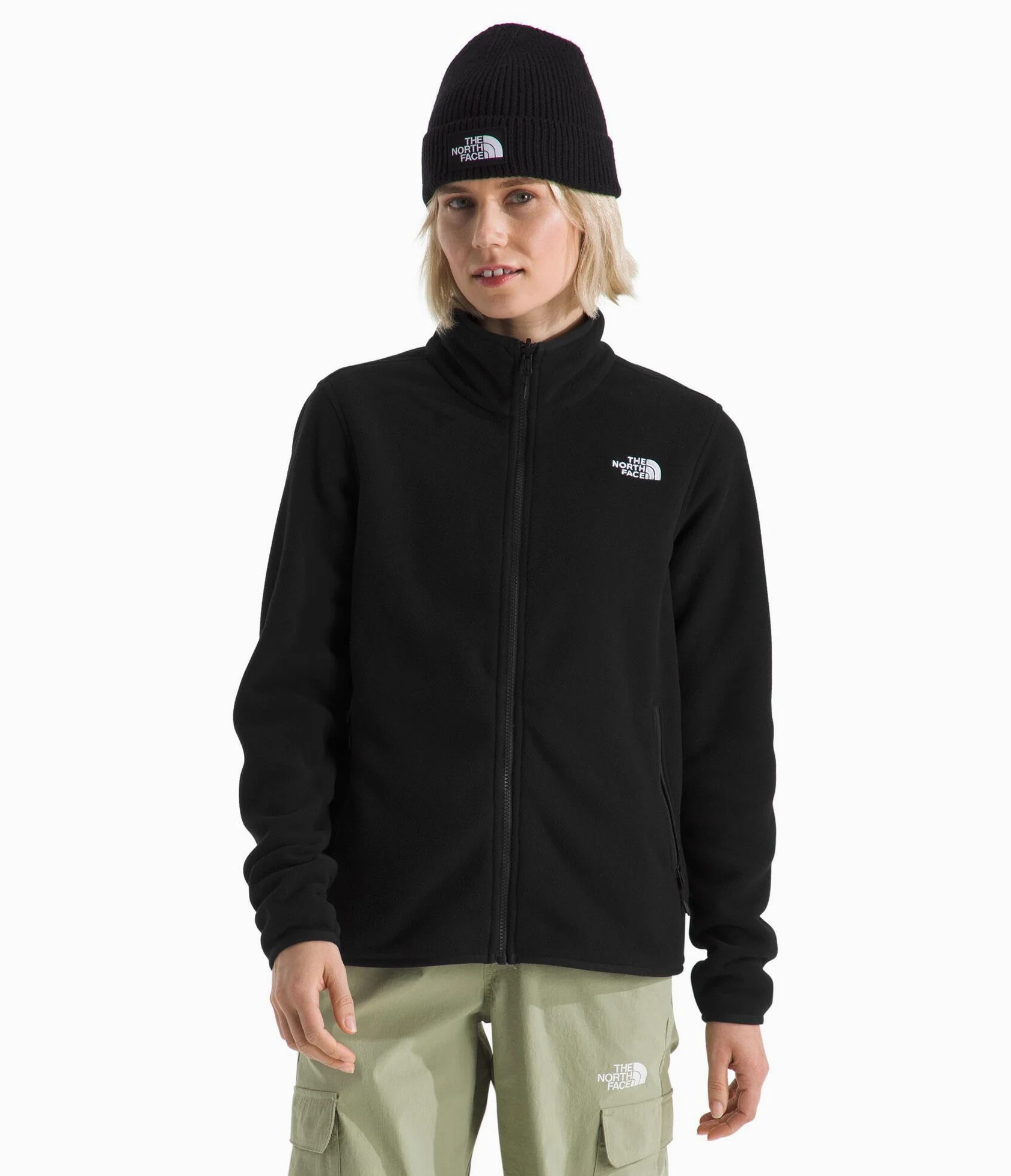 The North Face Kobiety Glacier Fleece Kurtka Tnf Black M