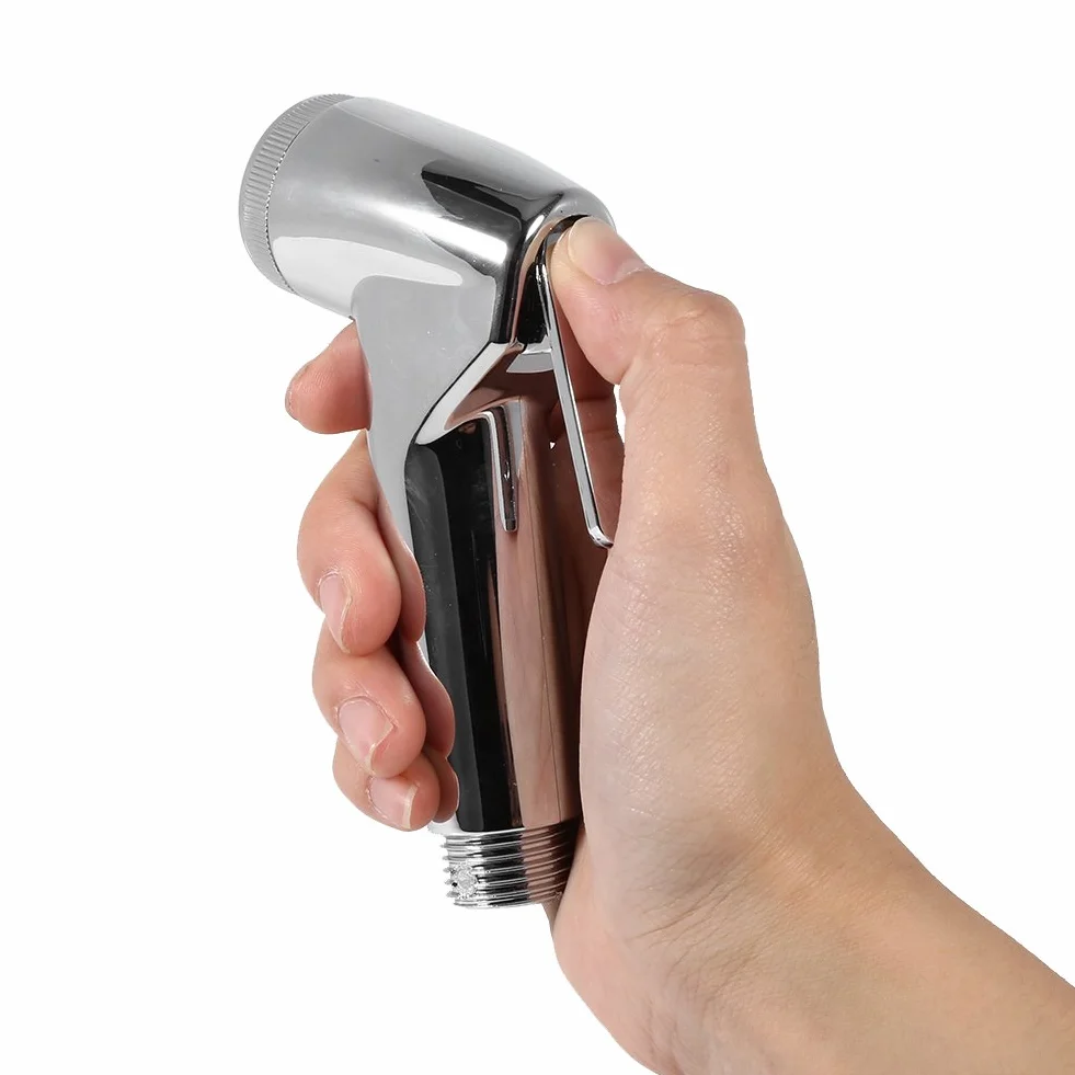 Opryskiwacz toaletowy bidet prysznic spray wielofunkcyjny ABS ręczny regulowany pojedynczy prysznic głowica łazienka kran akcesoria