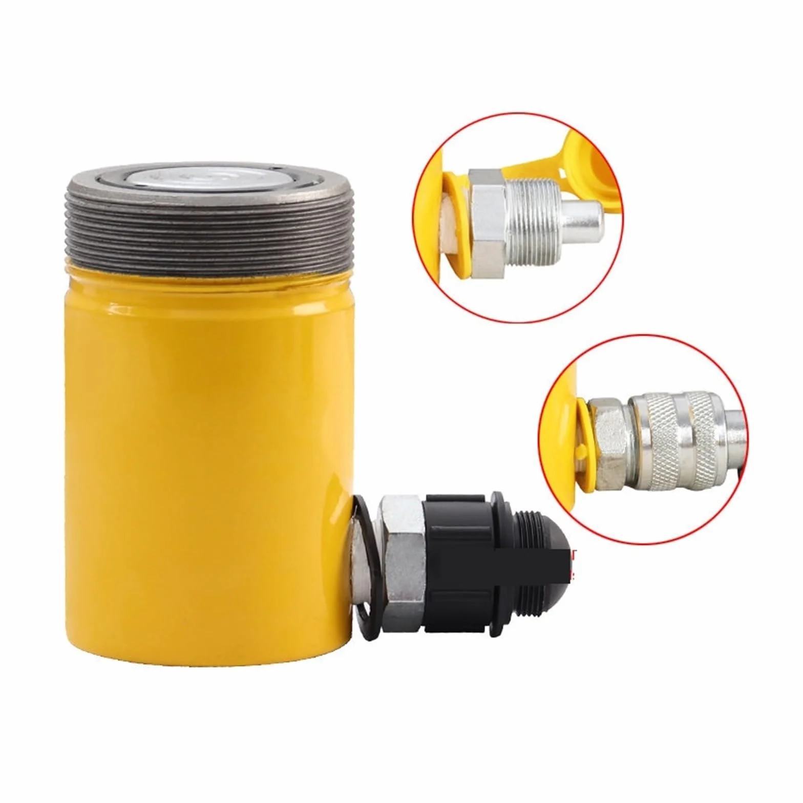 Narzędzia hydrauliczne Ulic pneumatyczna głowica kulowa Remover drążek kierowniczy samochodu wahacz głowica kulowa Extractor duża ciężarówka demontaż sprzętu narzędzia (Color : 0, Size : 40 and Cyli