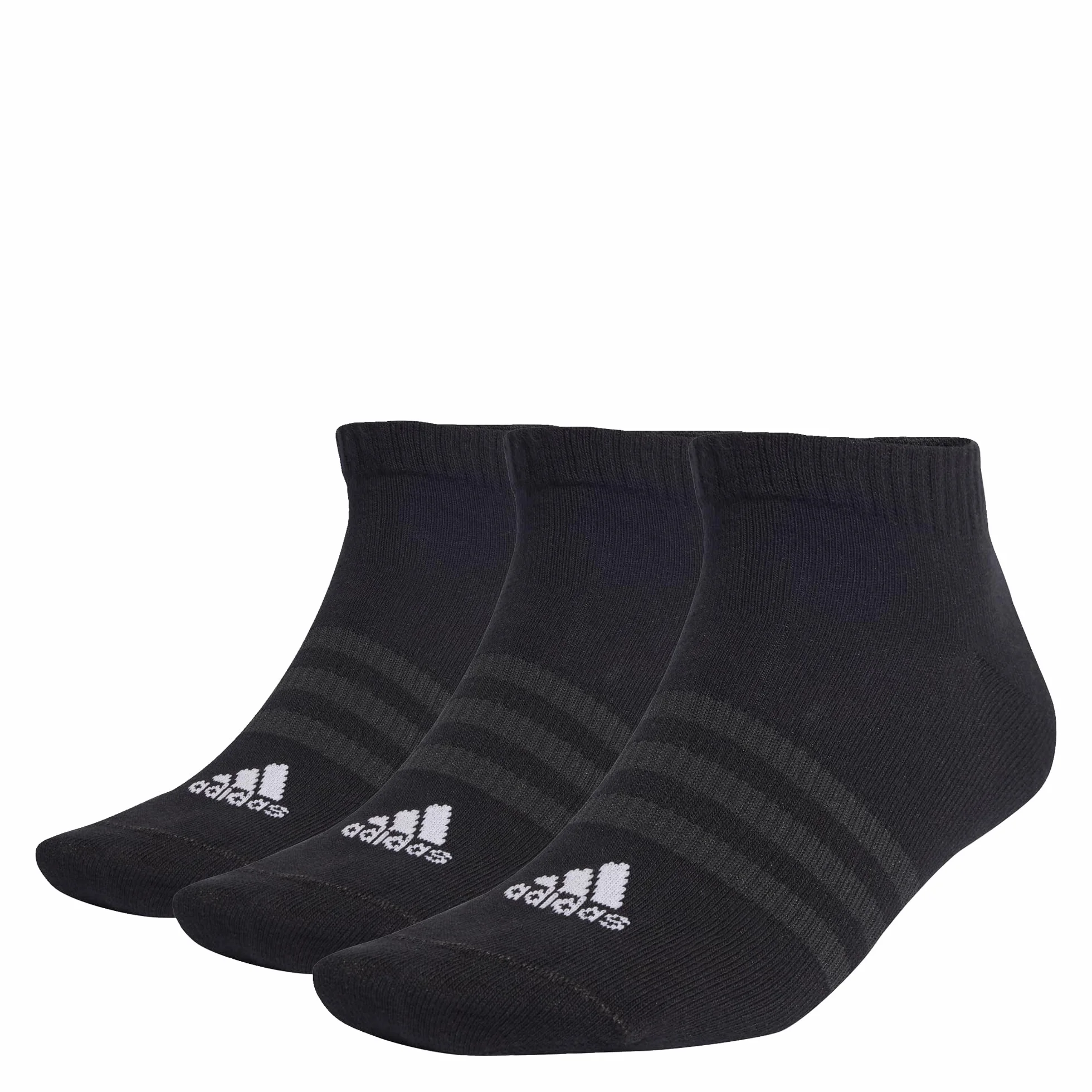 adidas Uniseks Skarpeti do kostek, Black/White, S