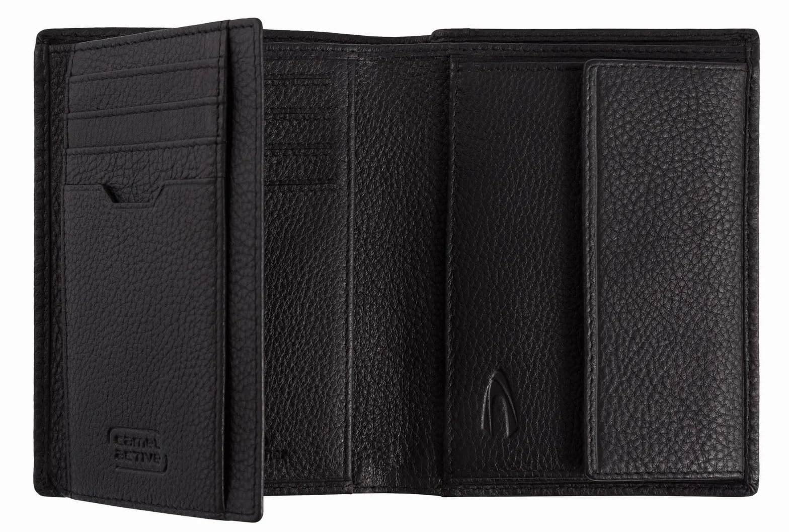 camel active Torebka na monety Makau, 12 centymetrów, czarny, 12 centimeters, Etui na monety