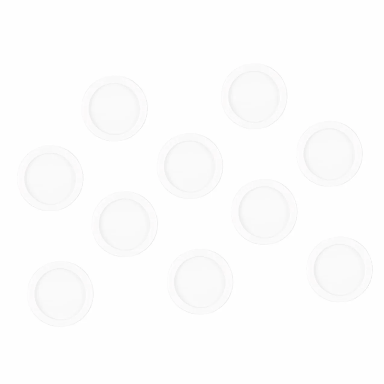 Vaguelly 10Pcs Dimo ​​Kazoo Filme Filmy Drewniane Kazoo Film Kazoo Flute Skin Membrany Kazoo Film Film Majo