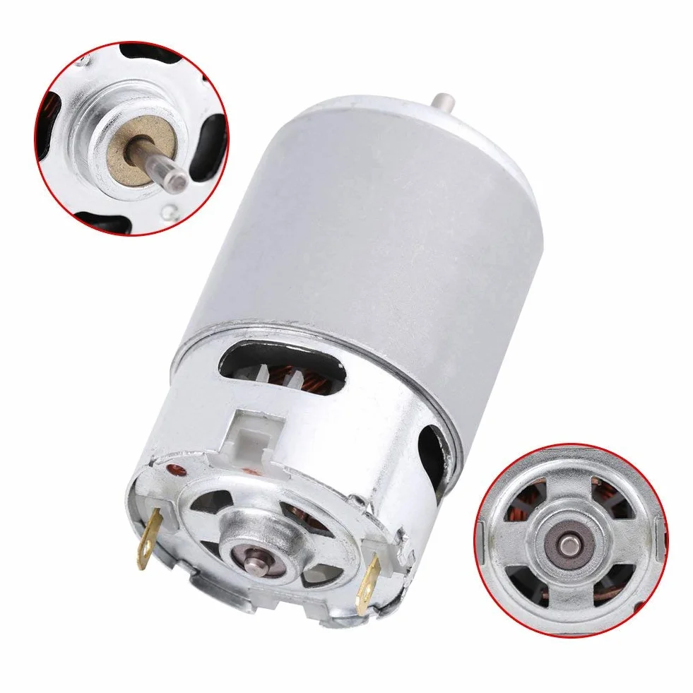 Mikrosilnik RS-550 Silnik elektryczny DC 12 V 5800 obr./min do różnych bezprzewodowych elektrycznych wiertarek ręcznych