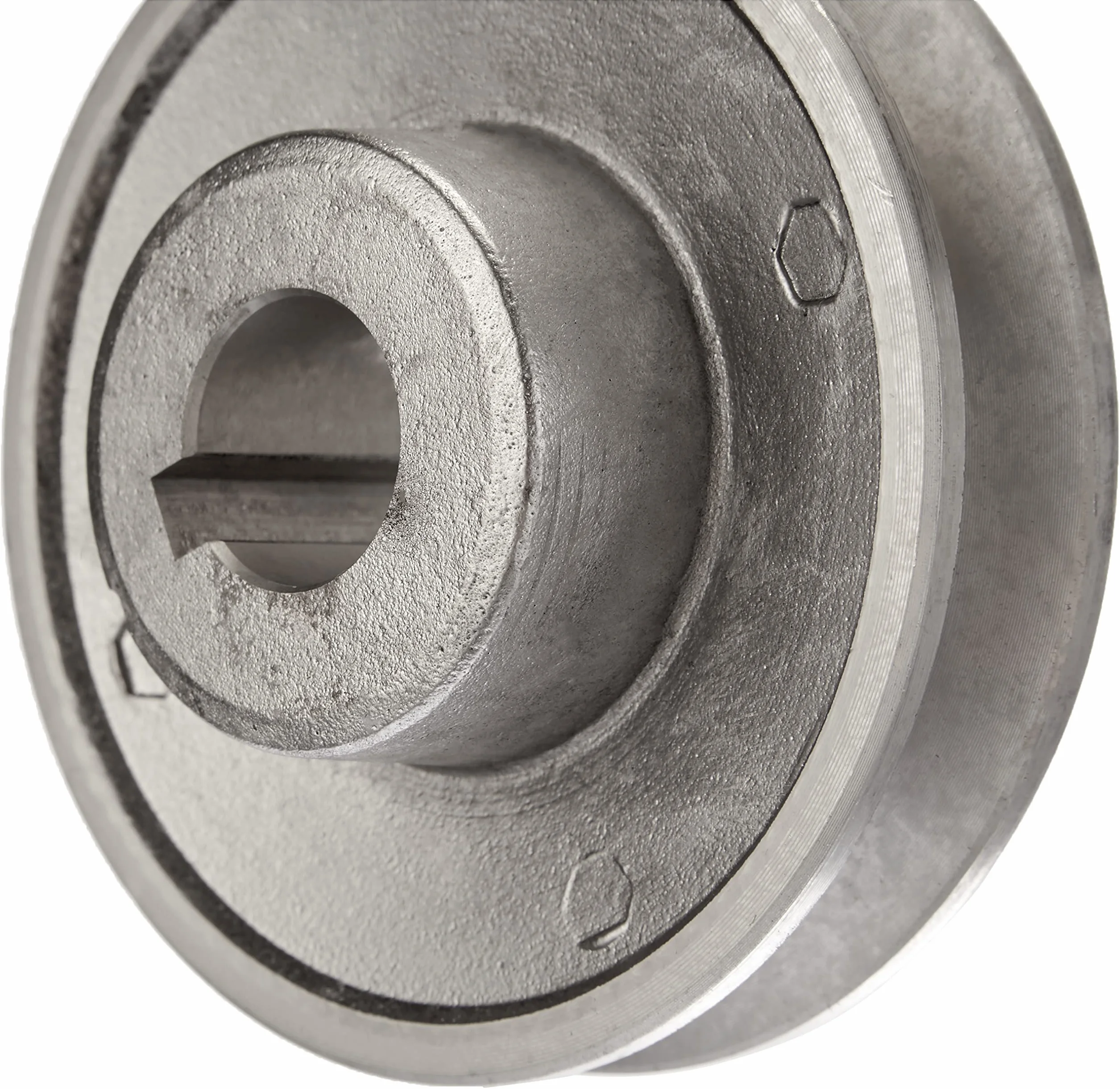 Ribitech 01639 koło pasowe z aluminium, średnica 80 mm
