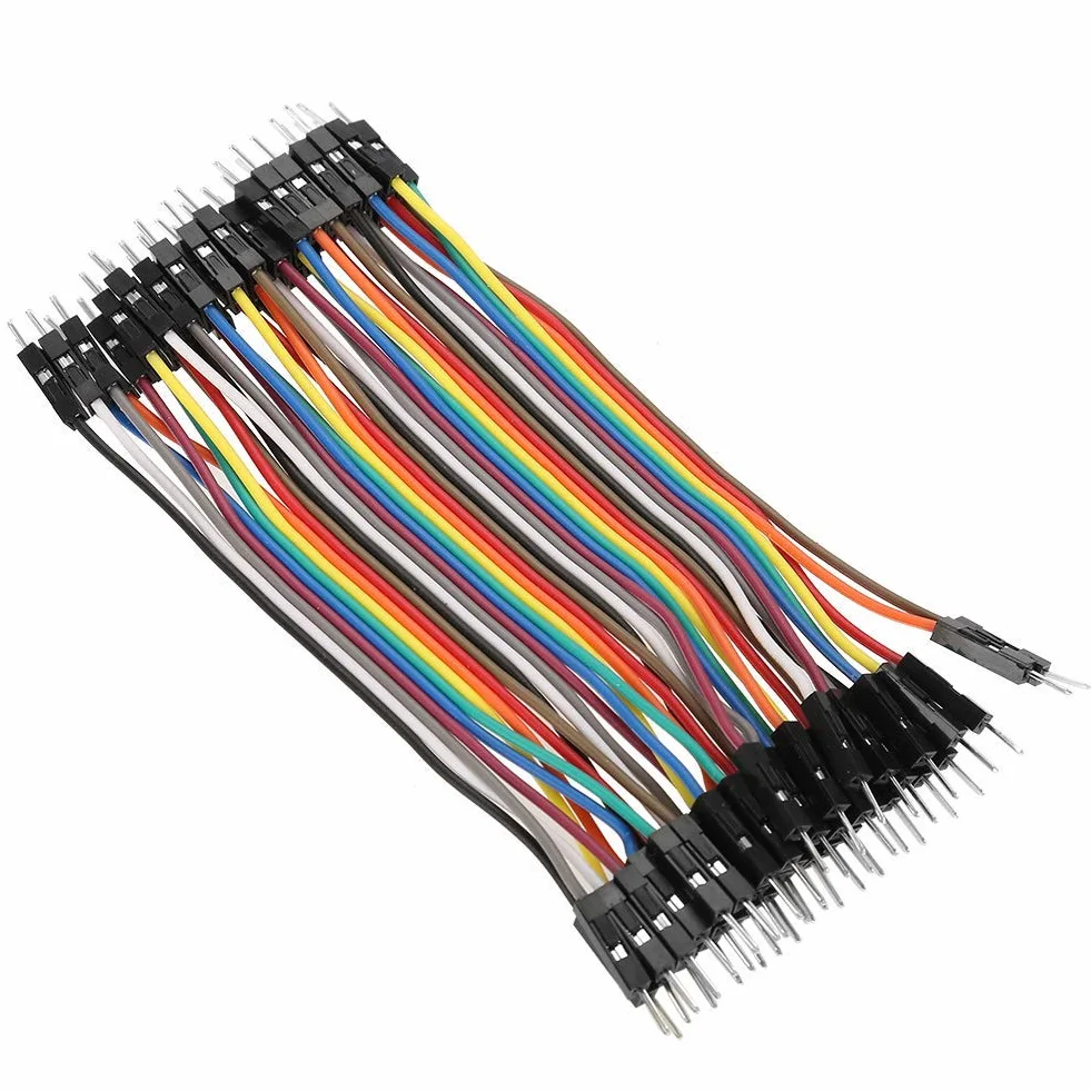 Hilitand Wielokolorowa Płytka do Plotera - Zestaw Zworek 40pin M/F, M/M, F/F