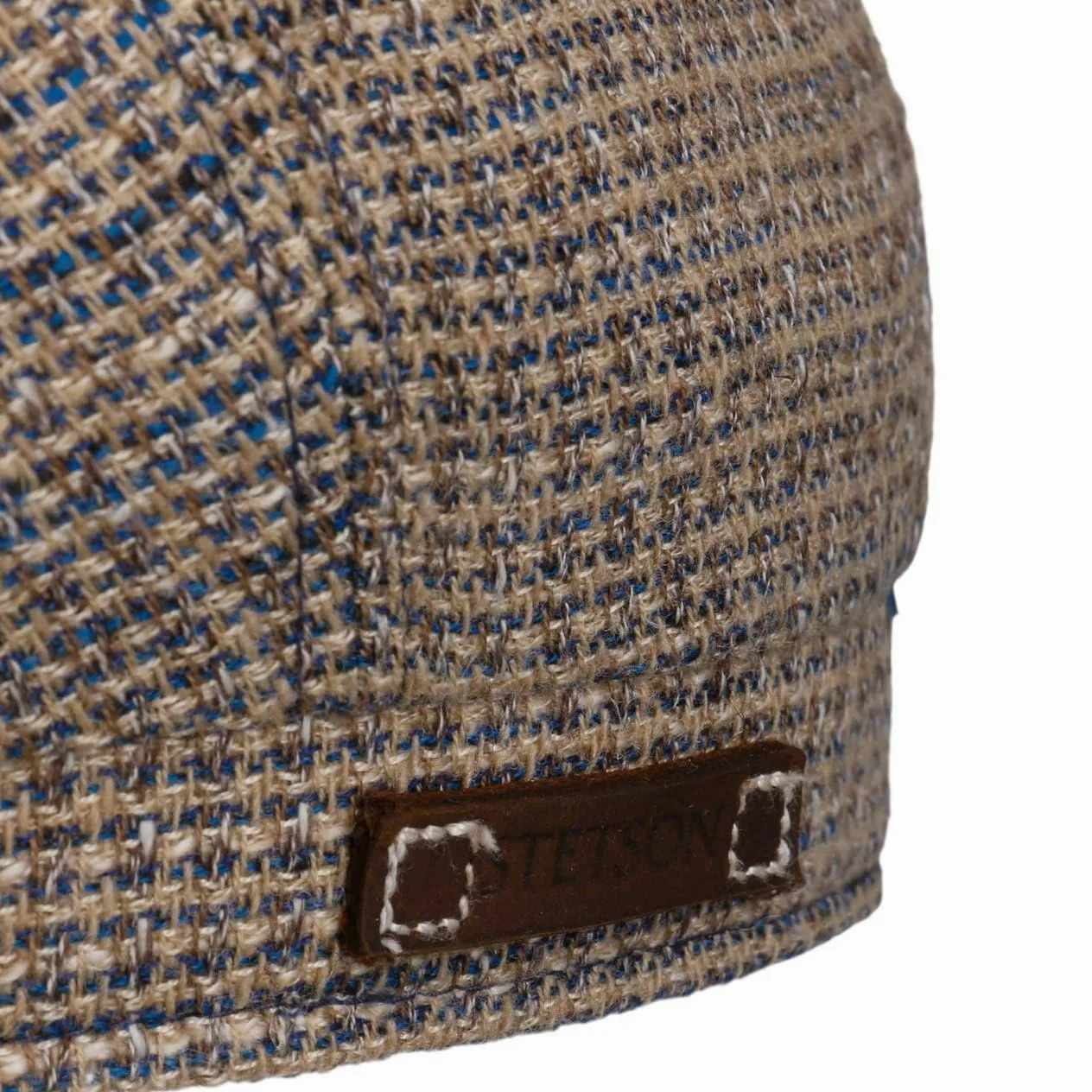 Stetson Hatteras czapka z daszkiem w kształcie Hatteras, przędza barwiona kawą, męska, wiosna lato