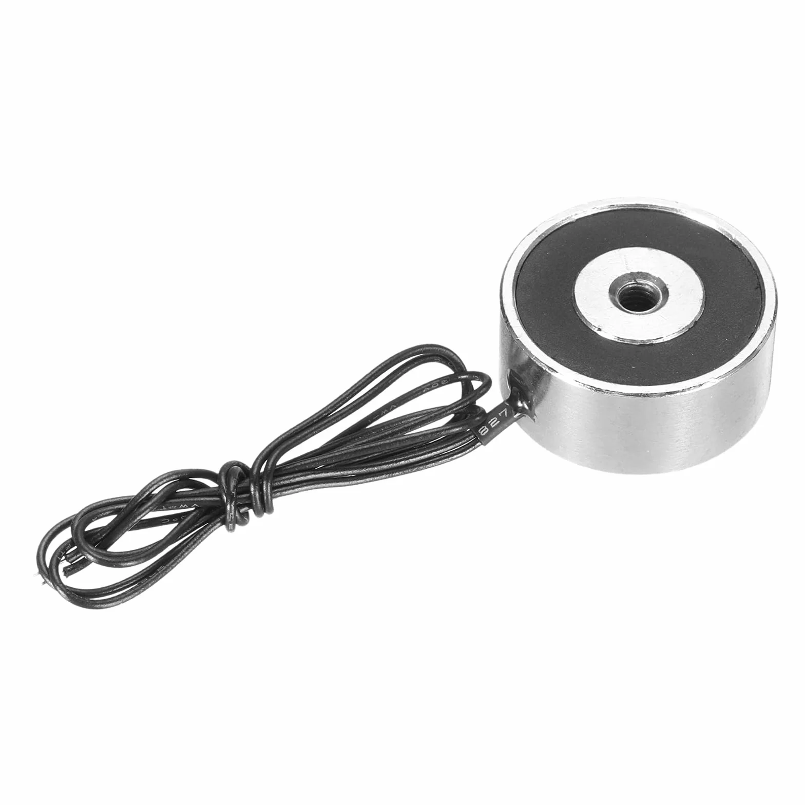 QUARKZMAN Elektromagnes elektromagnes elektromagnes okrągły DC 24V 50N 11LB/5 kg Elektryczny magnes podnoszący do urządzeń automatycznych