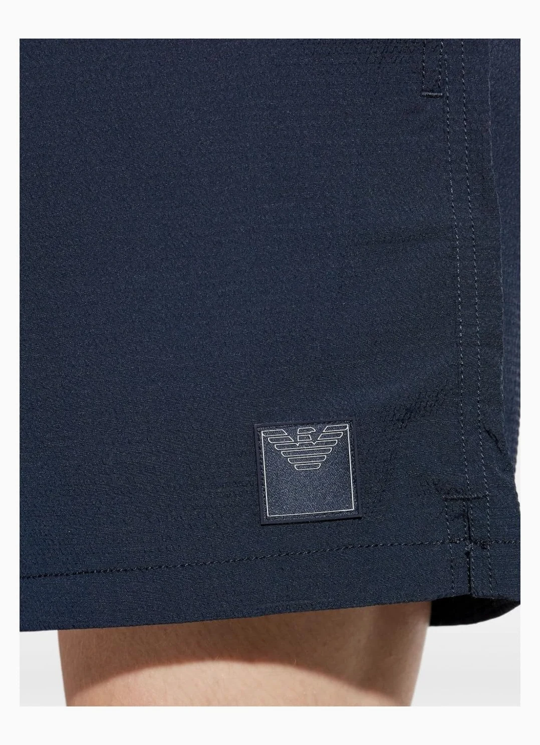 Emporio Armani Spodenki kąpielowe Mężczyźni Seersucker 4" Swim Trunk