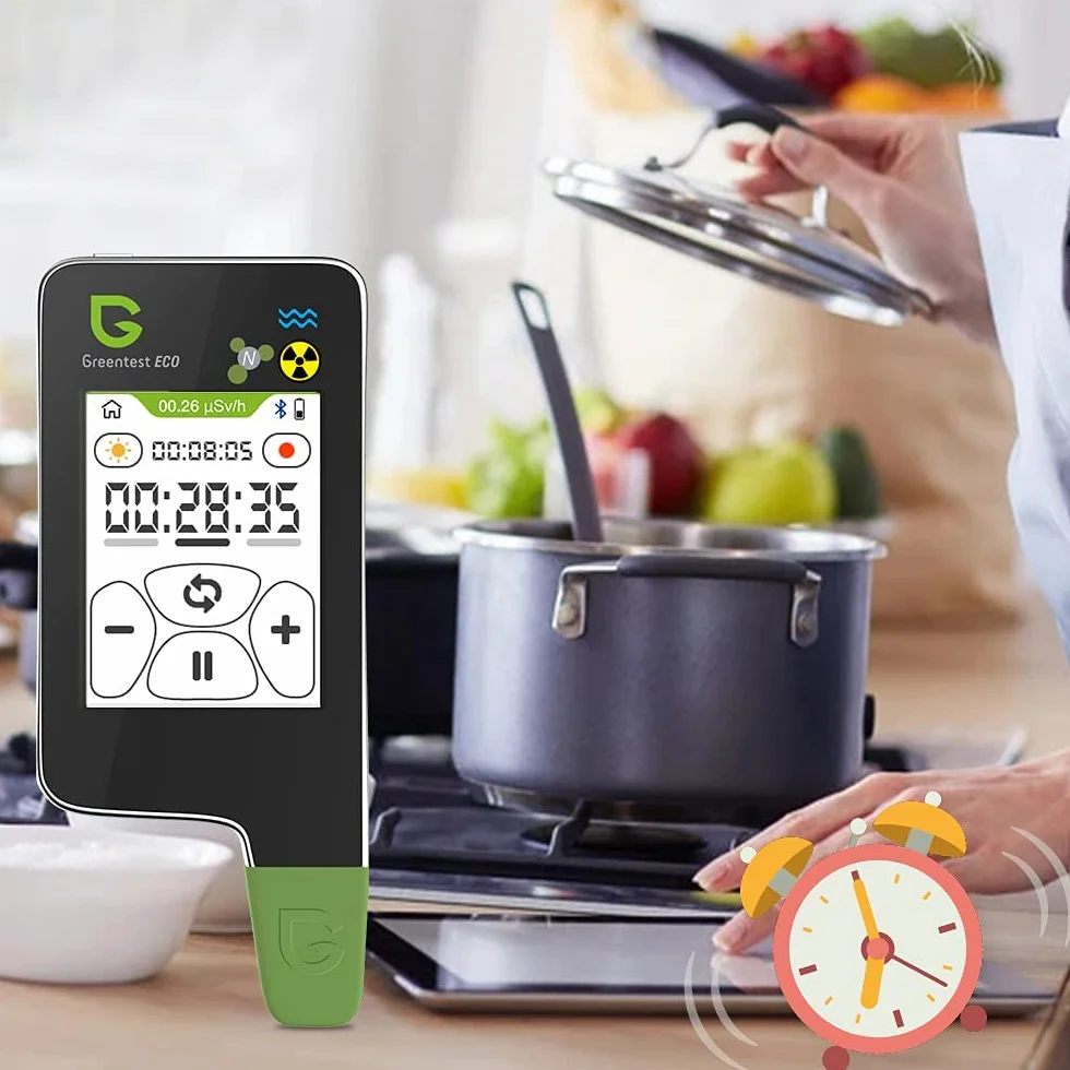 Greentest Eco 6 licznik Geigera Nitrattester do mięsa i ryb Tester TDS Tester wody Detektor promieniowania Licznik promieniowania Tester nitrytów urządzenie do pomiaru geigera dozymetr Tester nitrytów