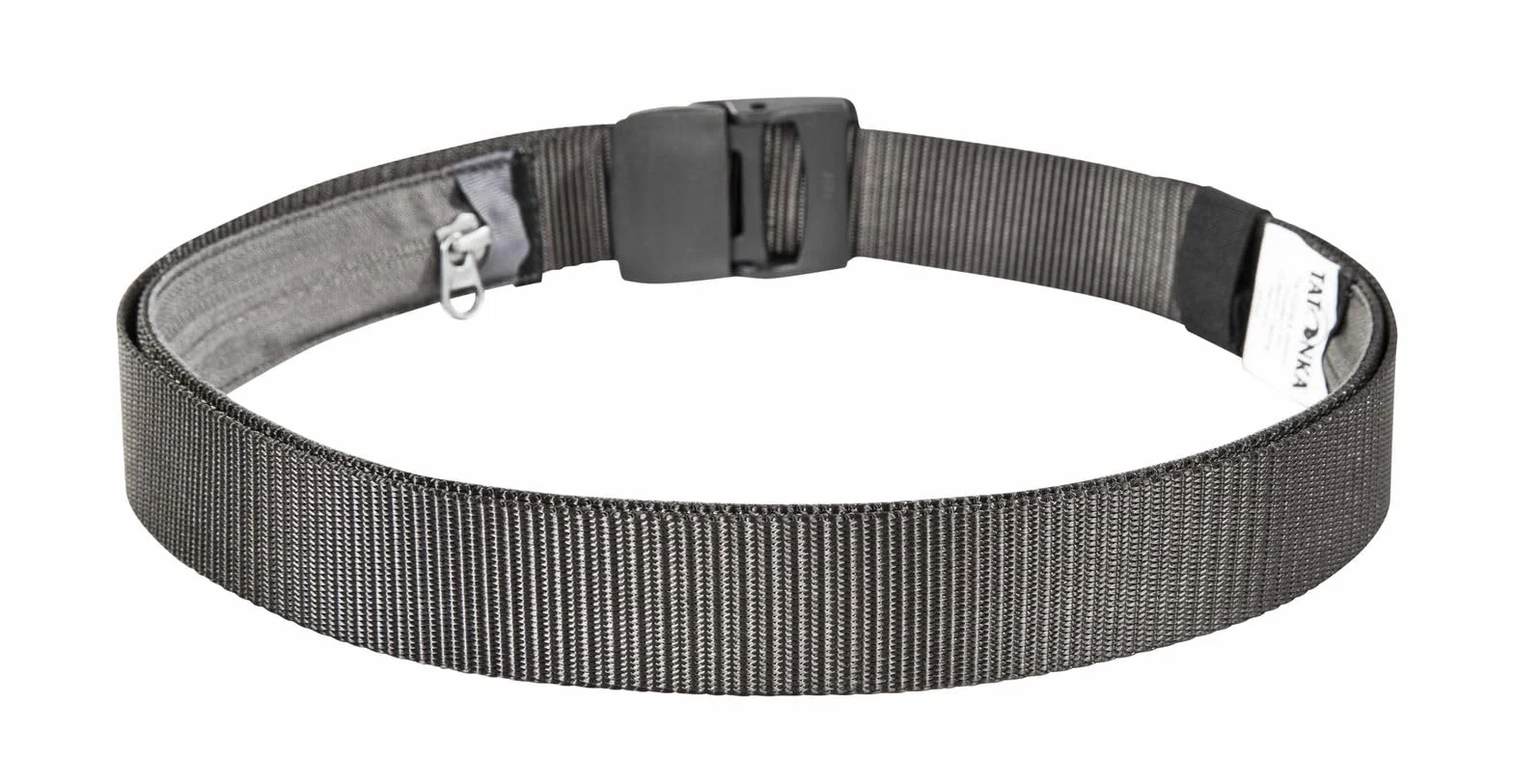 Tatonka Pas podróżny 30 mm 130 cm szary z ukrytą przegródką na pieniądze