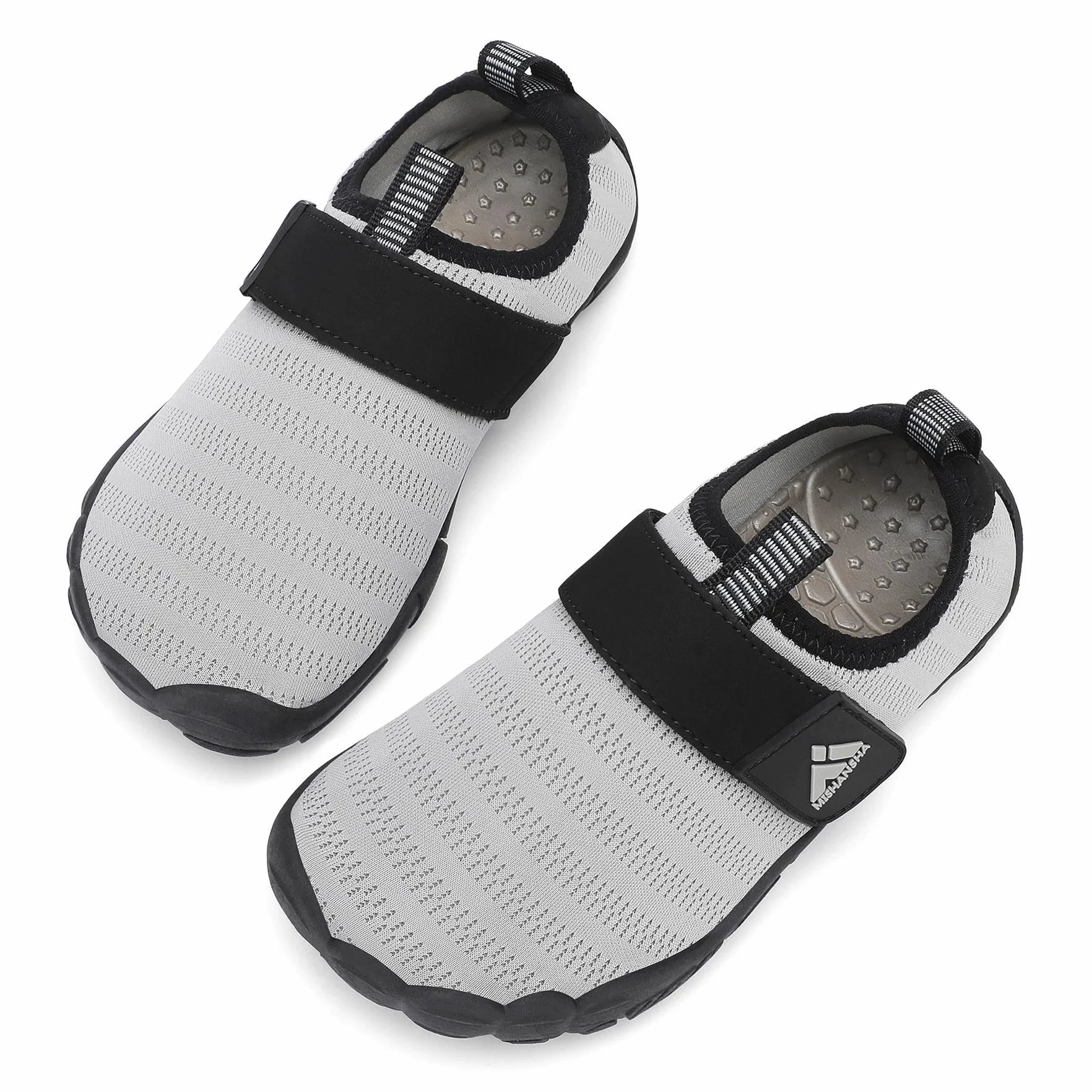 Mishansha Buty do wody, szybkoschnące, chłopięce, antypoślizgowe, do nurkowania, na plażę, do surfingu, rozmiar 24-35 EU
