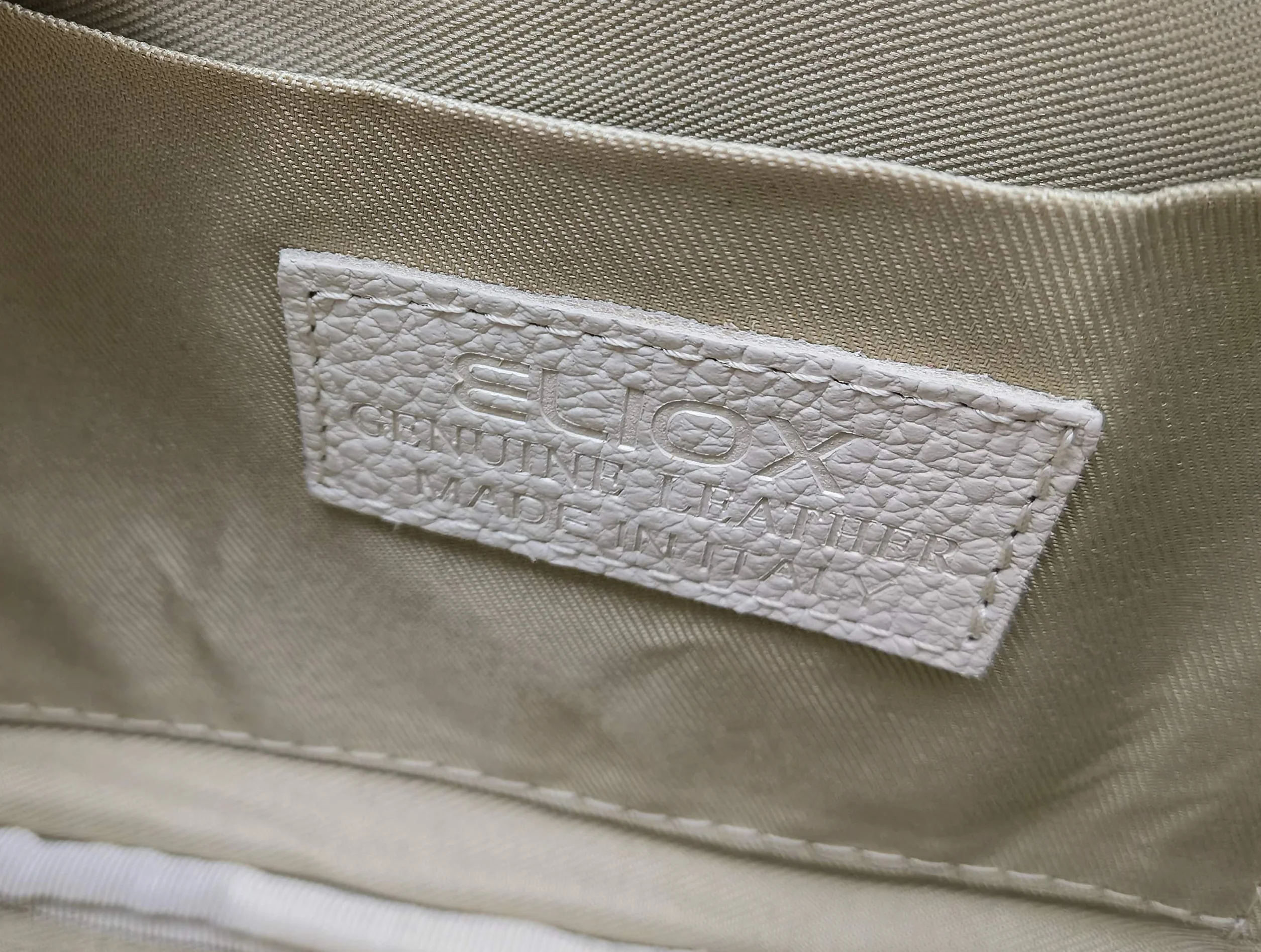 ELIOX Torebka damska z prawdziwej skóry mała crossbody na ramię