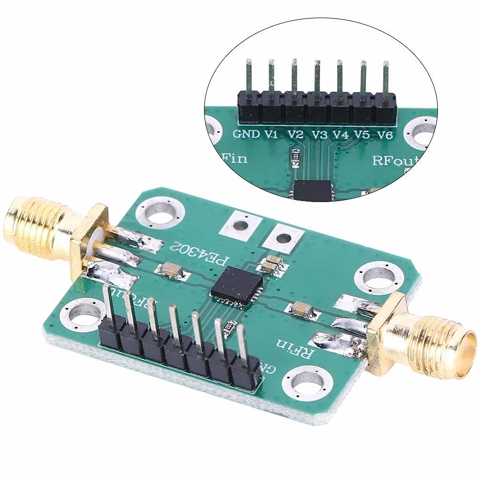 Tłumik RF tłumik sterowania numerycznego PE4302 tłumik RF CNC bezpośredni równoległy moduł tłumika sterowania numerycznego