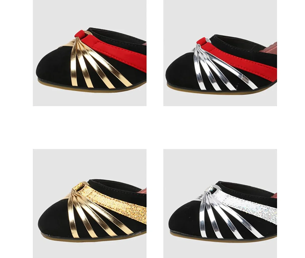 Damskie buty do tańca z zakrytymi palcami, aksamitny top, latynoska, salsa, tango, bal maturalny