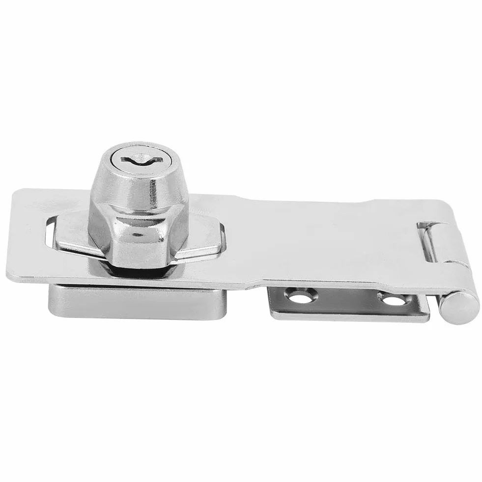 HASP Block, Keyed HASP BLOXKI, CYNC THOLOY, SEACE DOFNETS SINETETES DOBRAS, ŁATA Instalacja, 100 X 40 Mm, dla Blokady Bezpieczeństwa, Wysoka twardość, Szybka Instalacja z 2 Klawiszami, 192 G, 8